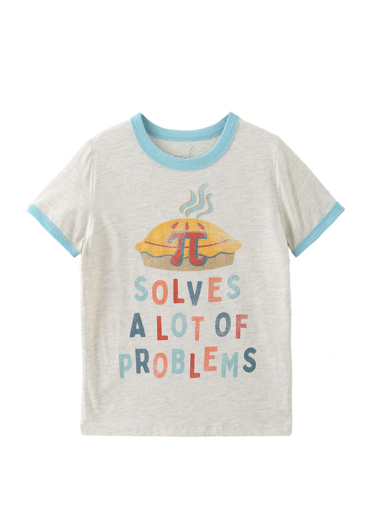 Boys 4-7 Pi Solves Problems T-Shirt 