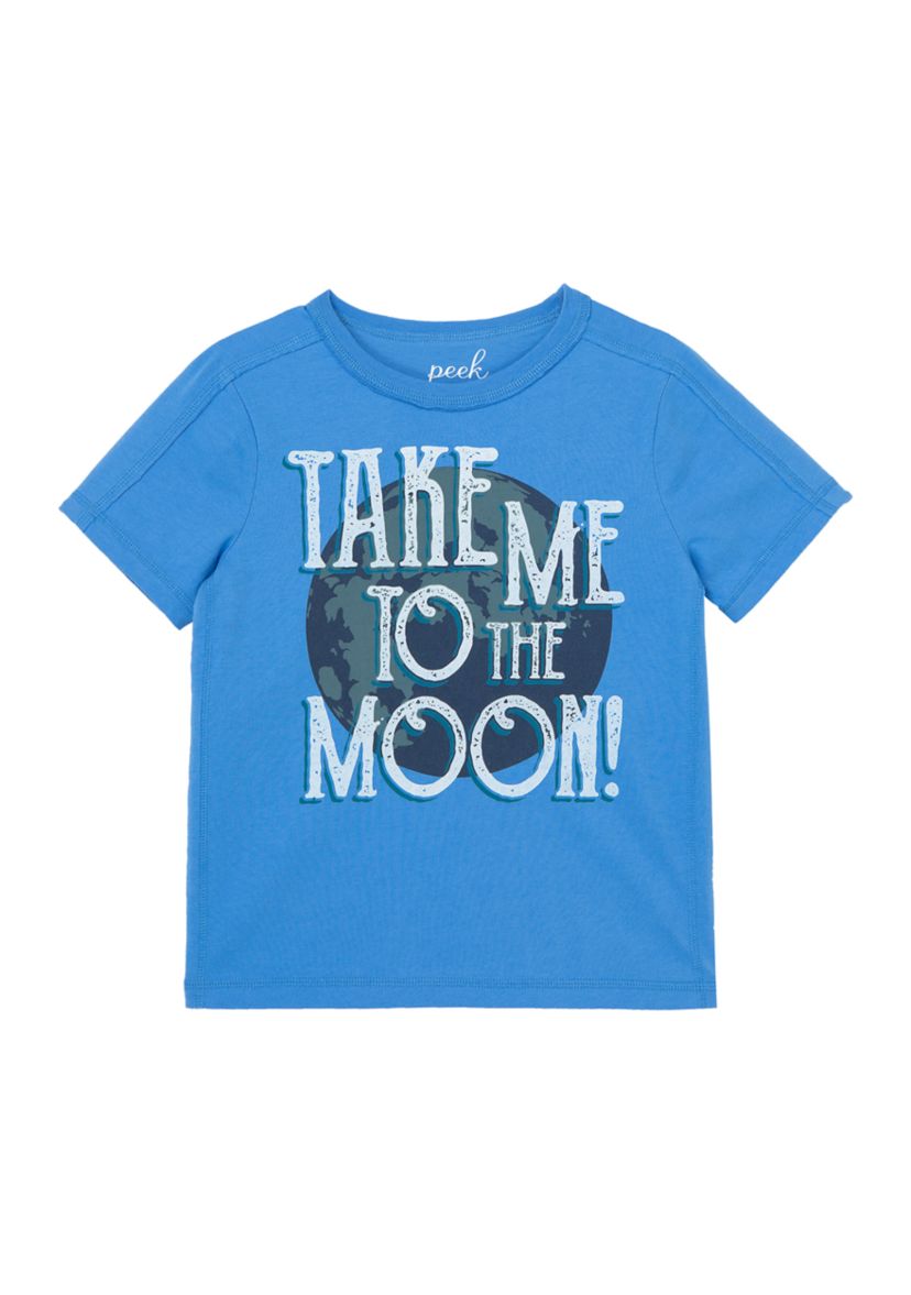 Boys 8-20 Short Sleeve Take Me To The Moon T-Shirt 