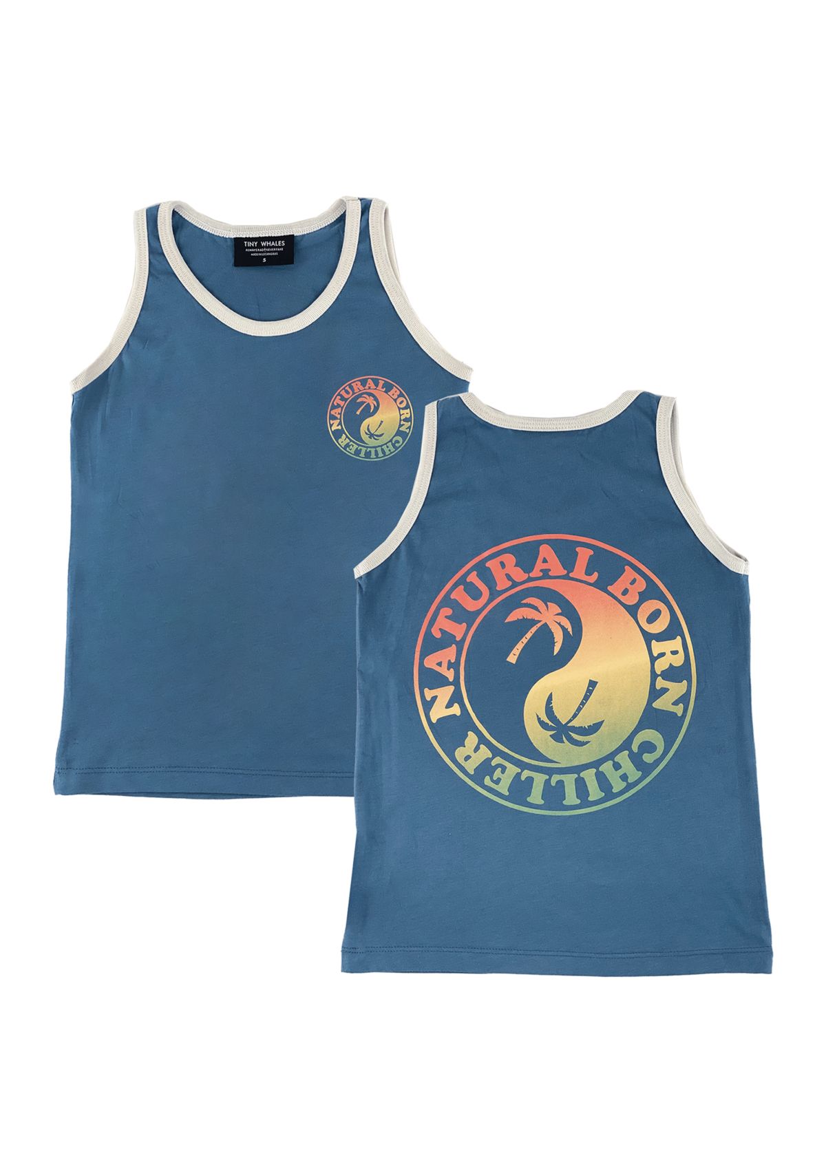 Toddler Boys Natural Born Chiller Tank 