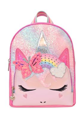 OMG Accessories Girls Gwen Unicorn Ombre Mini Backpack belk