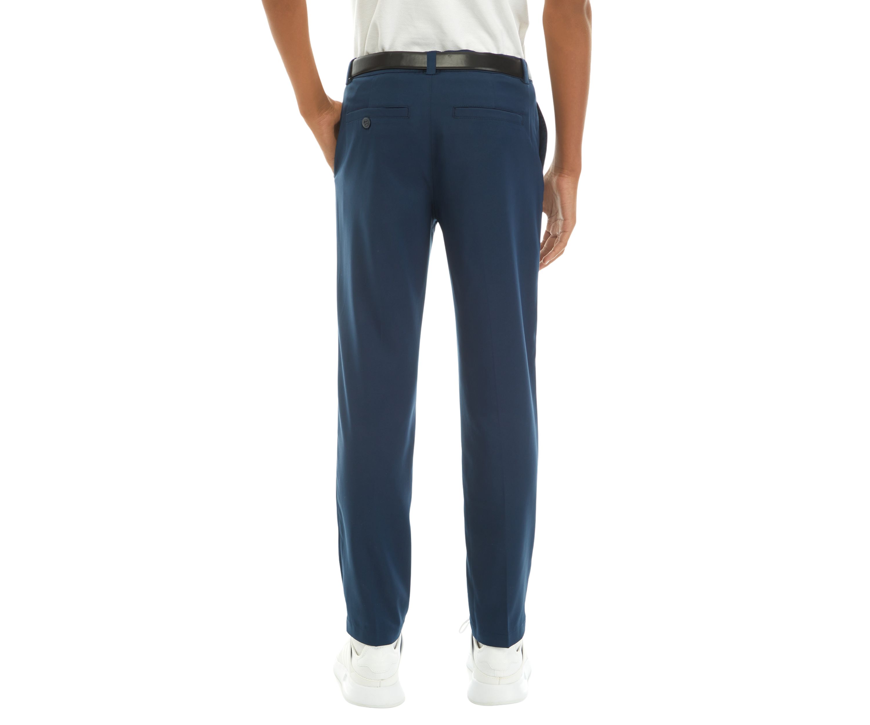 Boys 8-20 Solid Flat Front Pants