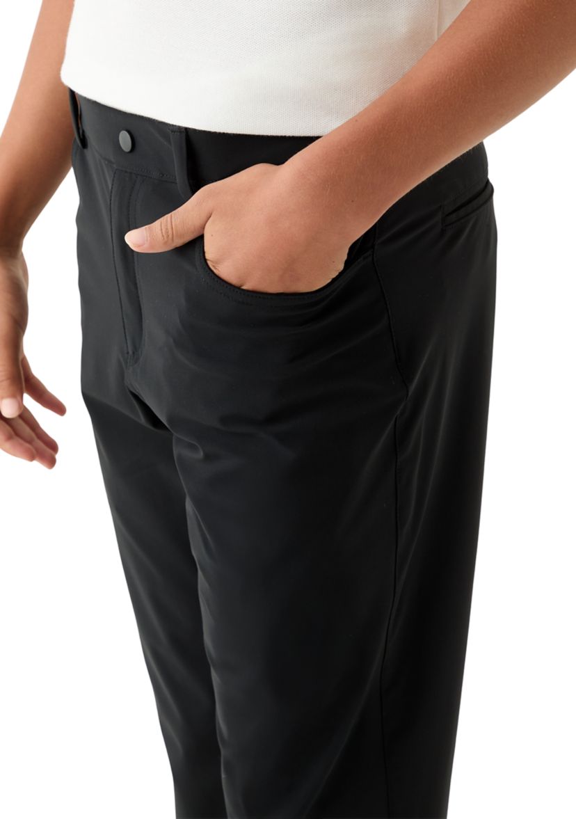 Boys 8-20 Pocket Active Waistband Performance Pull On Pants