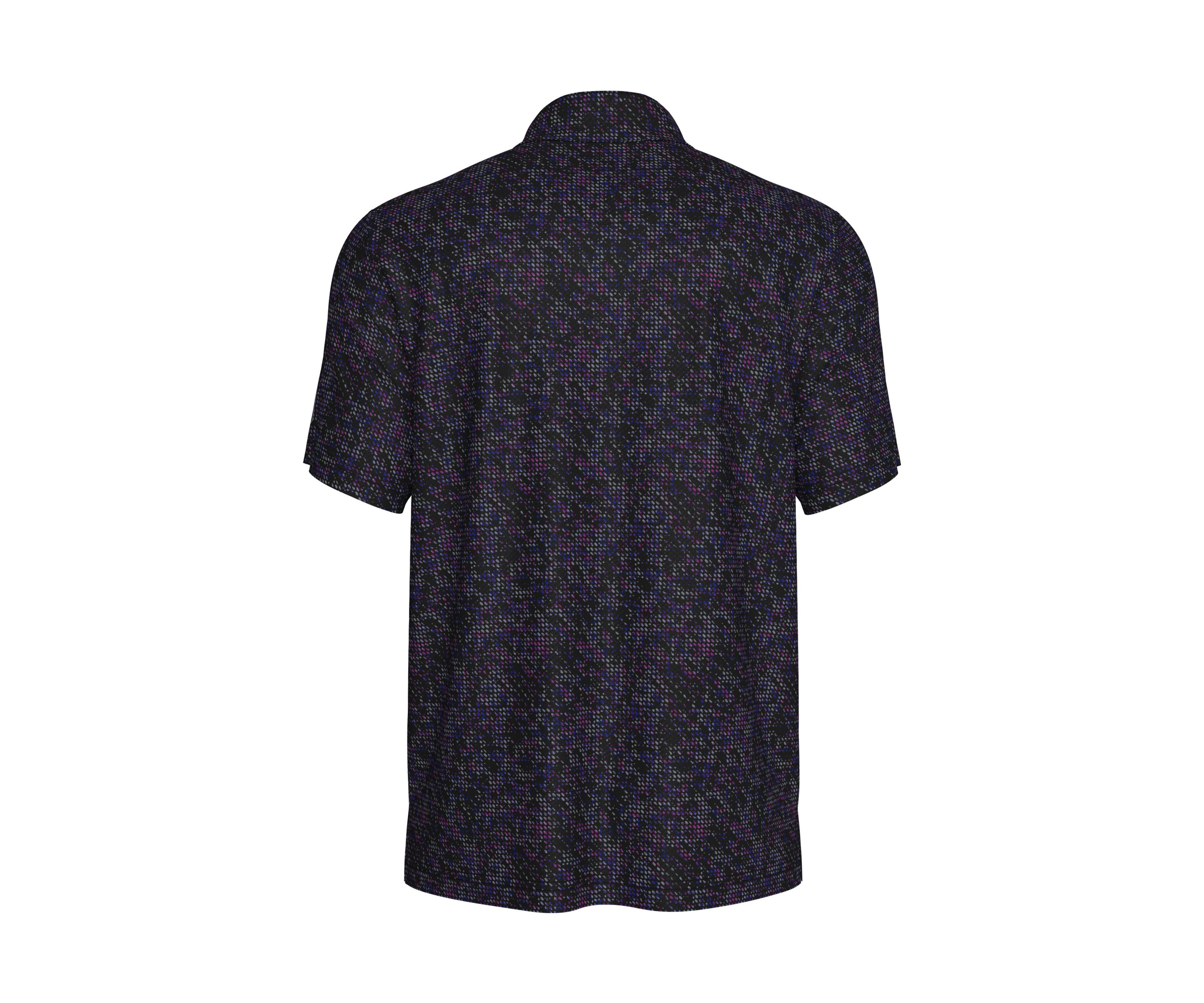 Boys  8-20 Clustered Geo Print Short Sleeve Golf Polo Shirt