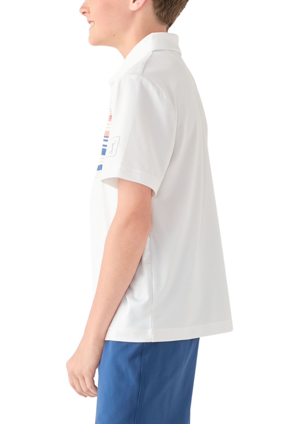 Boys 8-20 Chest Stripe Polo Shirt