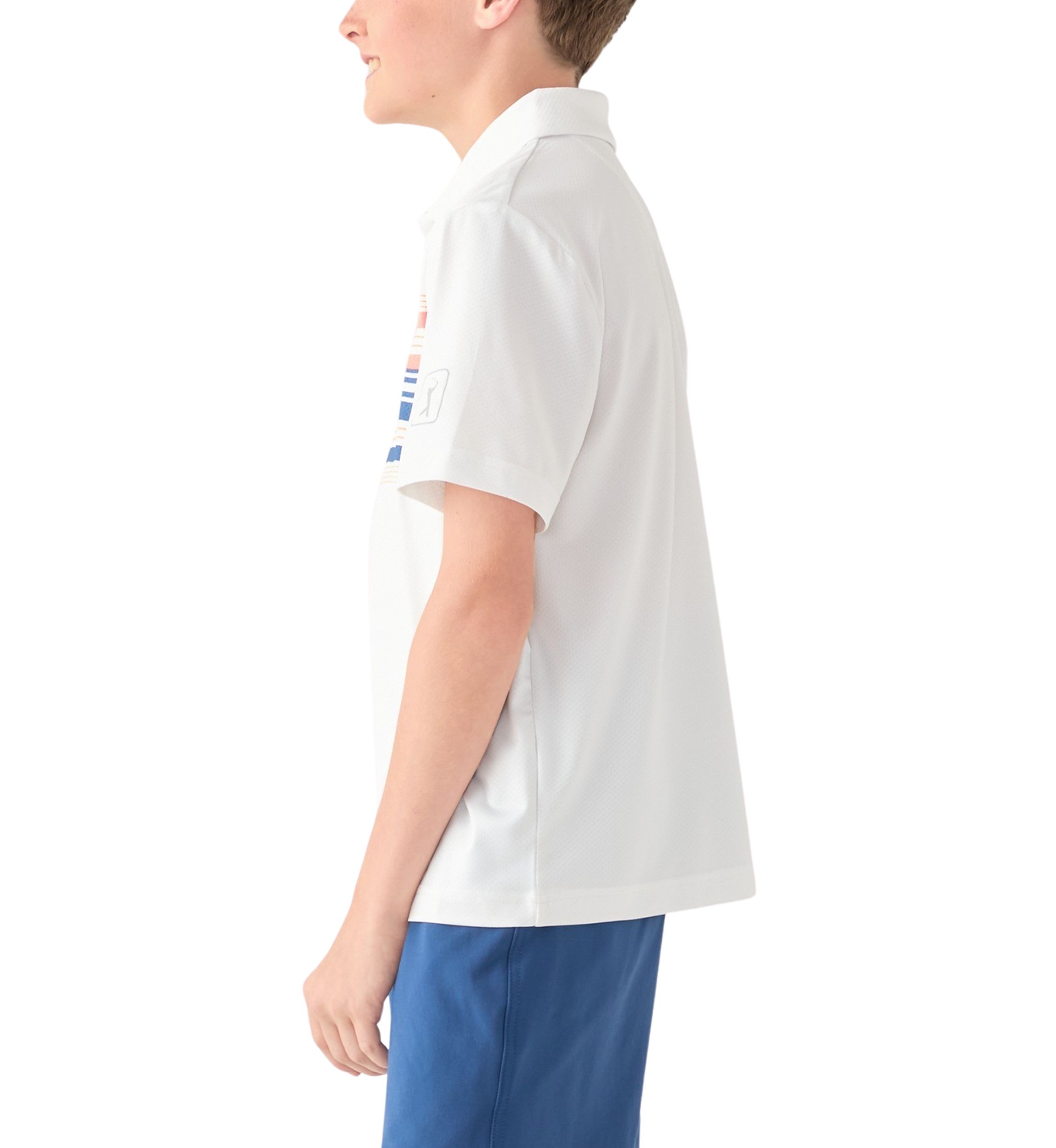 Boys 8-20 Chest Stripe Polo Shirt
