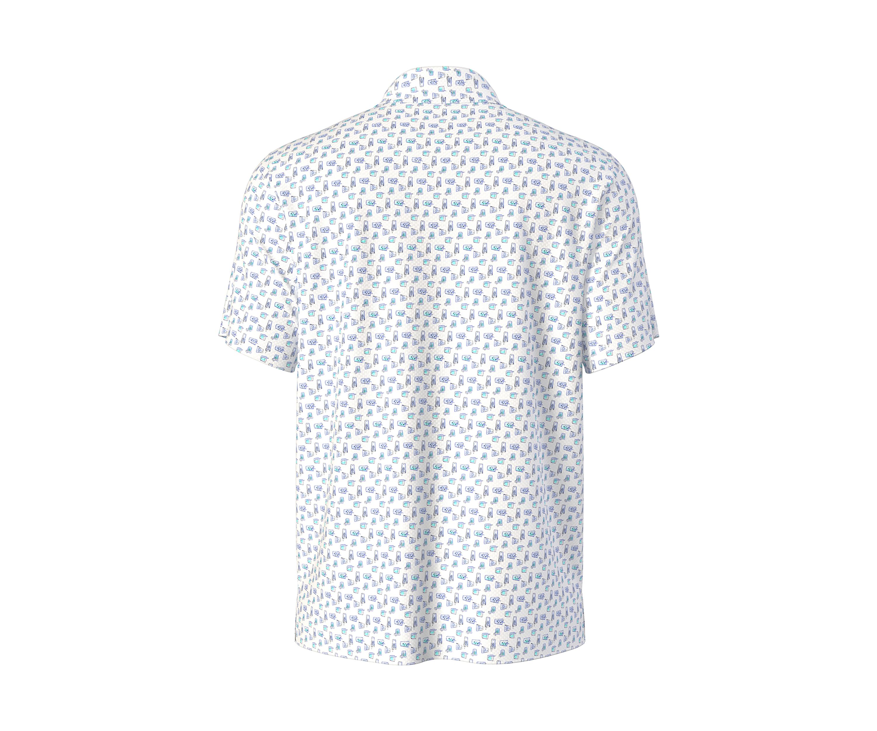 Boys 8-20 Short Sleeve Refreshments Printed Polo Shirt