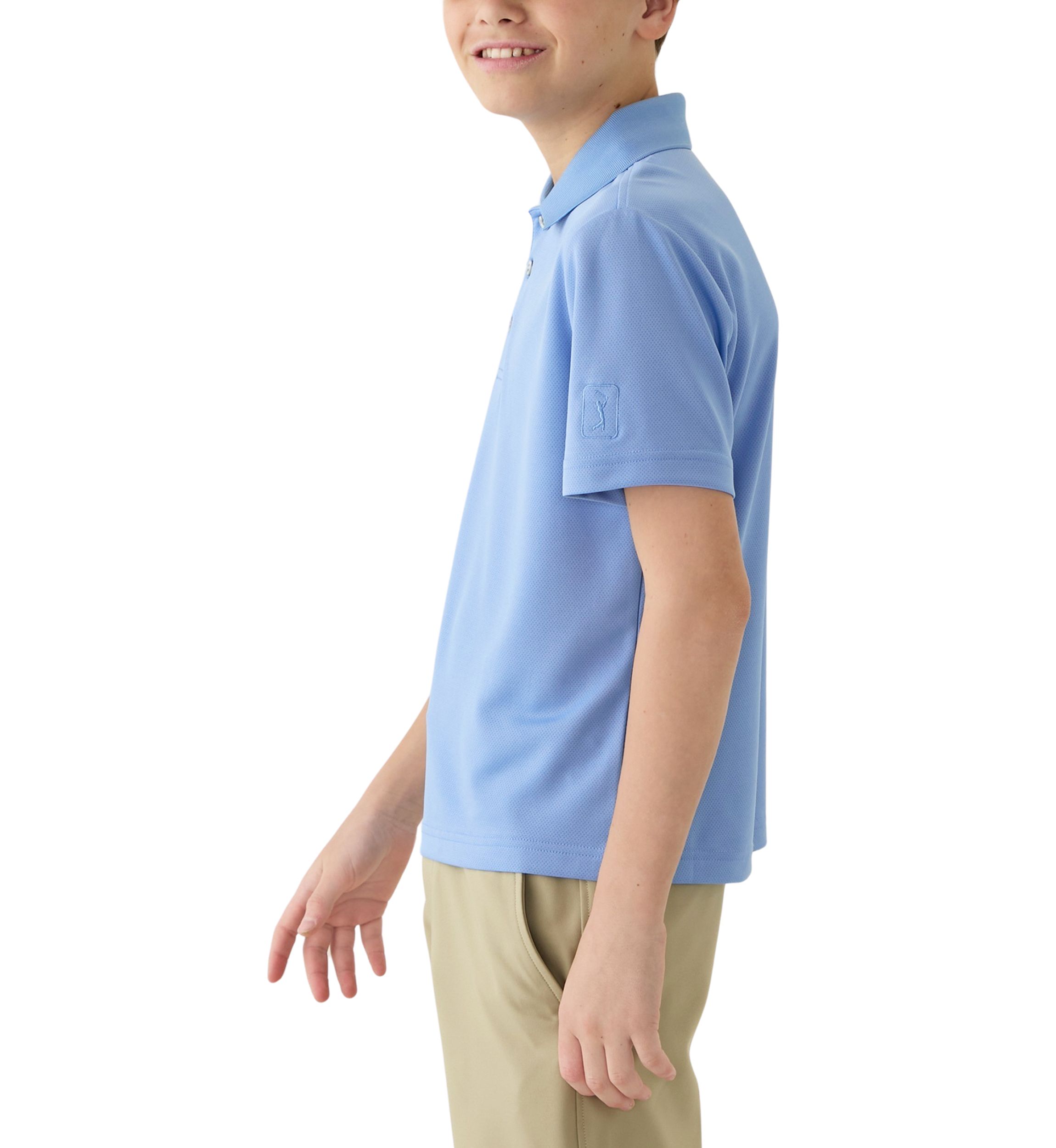 Boys 8-20 Mesh Polo Shirt