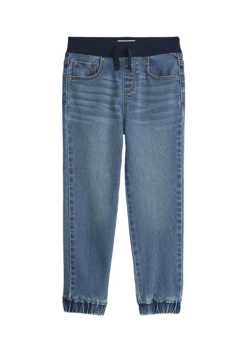 Boys 4-7 Denim Jogger Pants