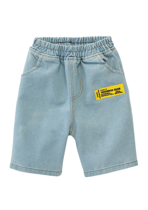 Denim Bay Toddler Boys Elastic Waist Shorts