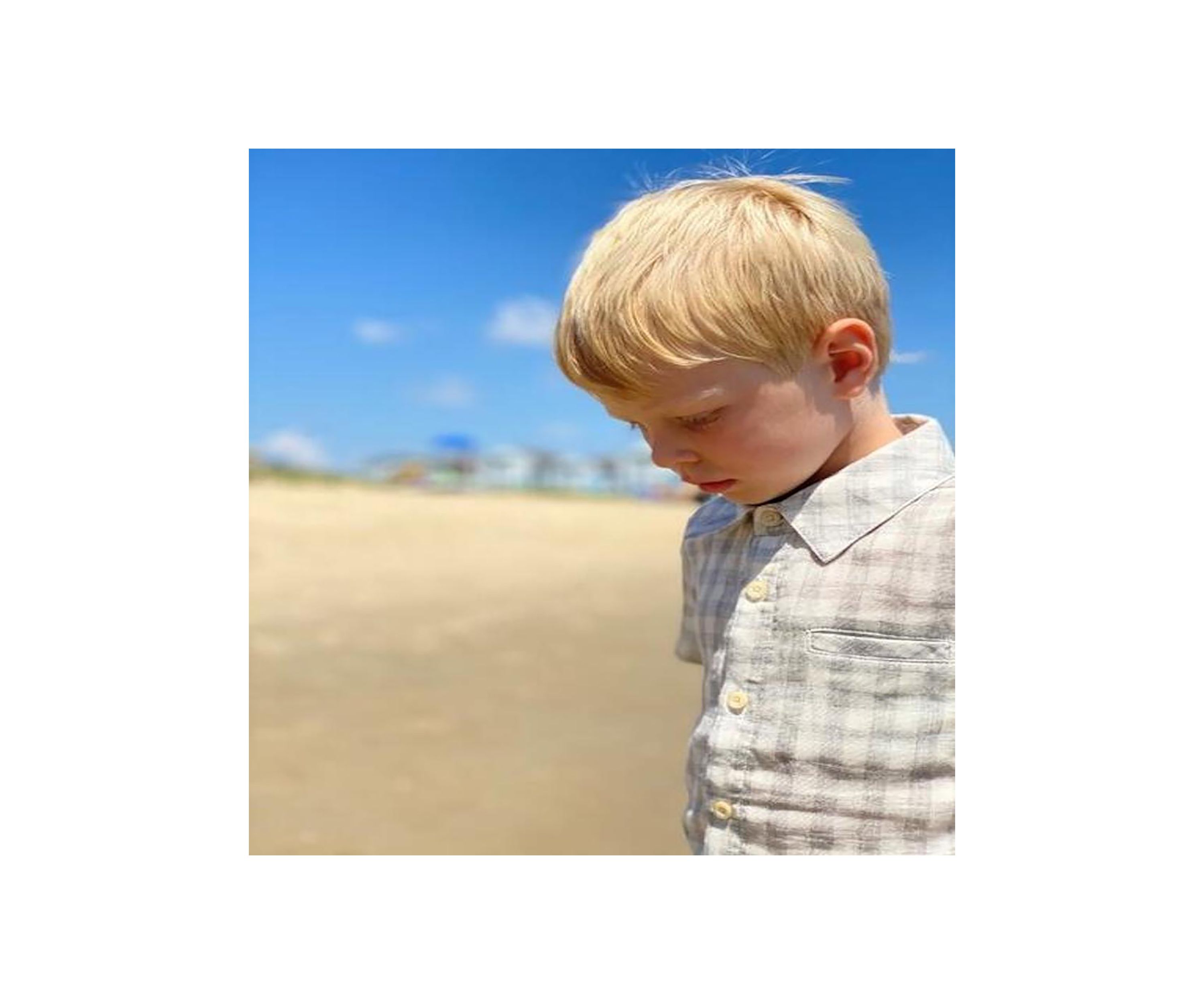 Toddler Boys Short Sleeve Newport Plaid Shirt