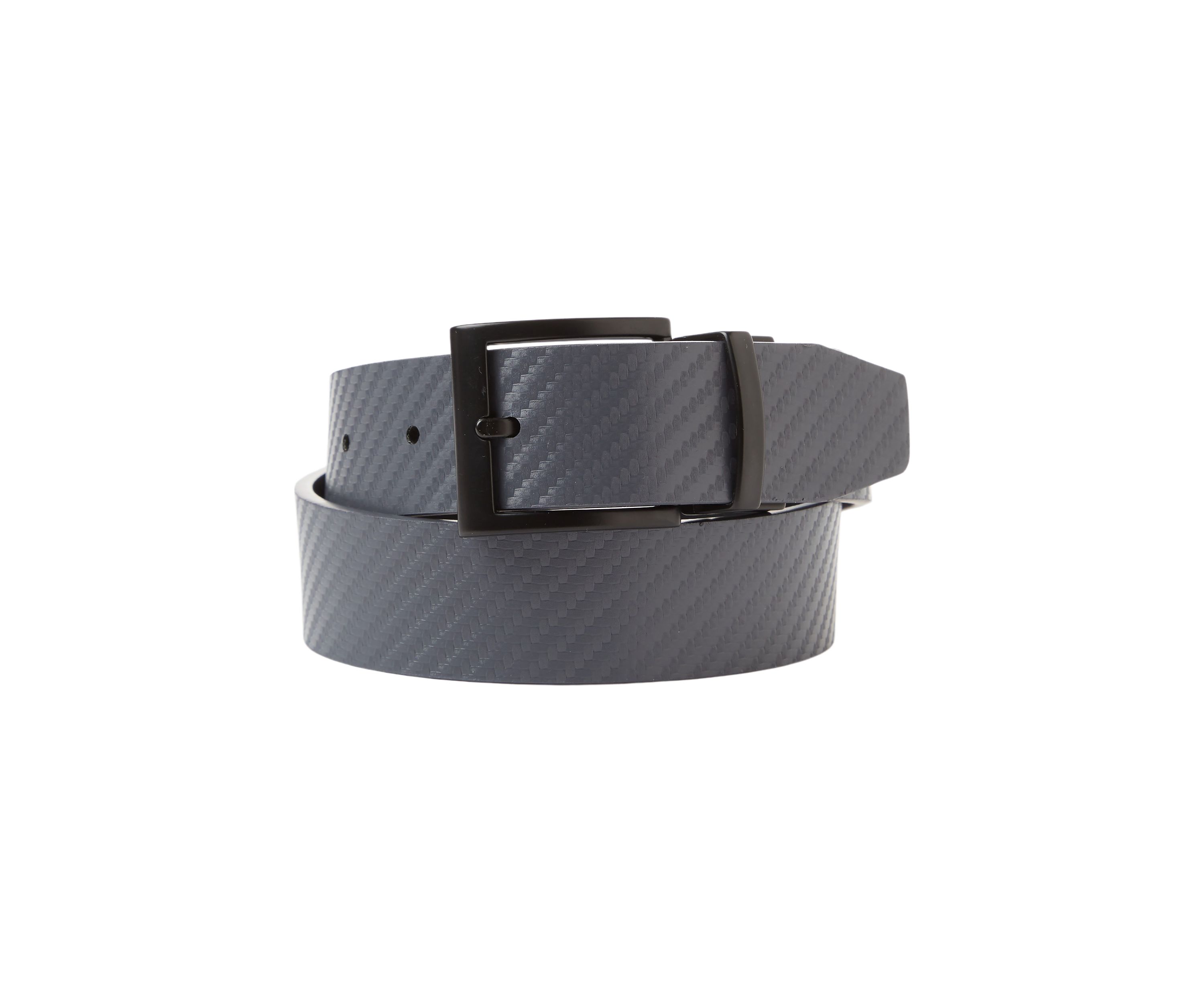 Boys Carbon Fiber Textured Belt