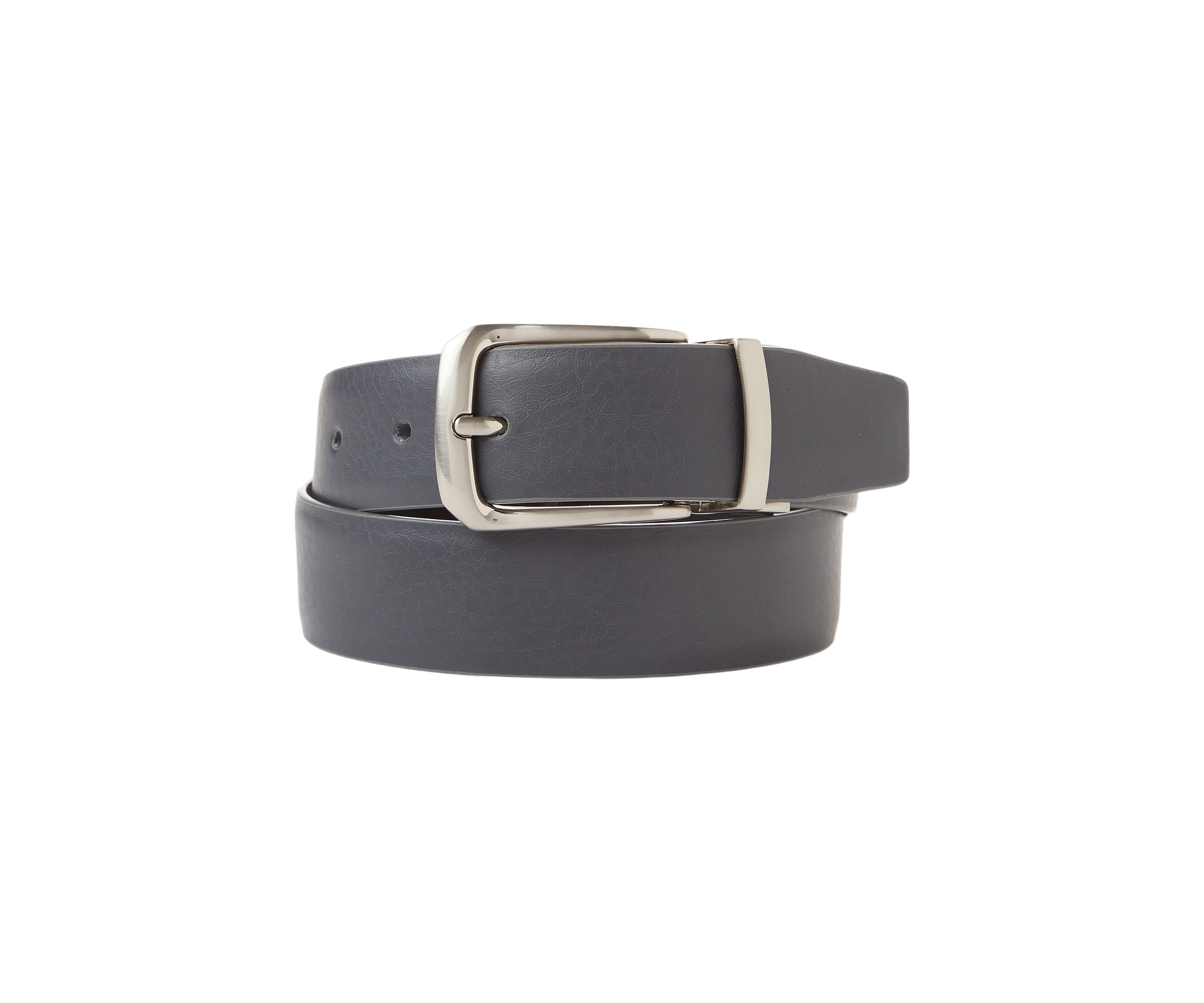Boys Pebble Leather Reversible Belt