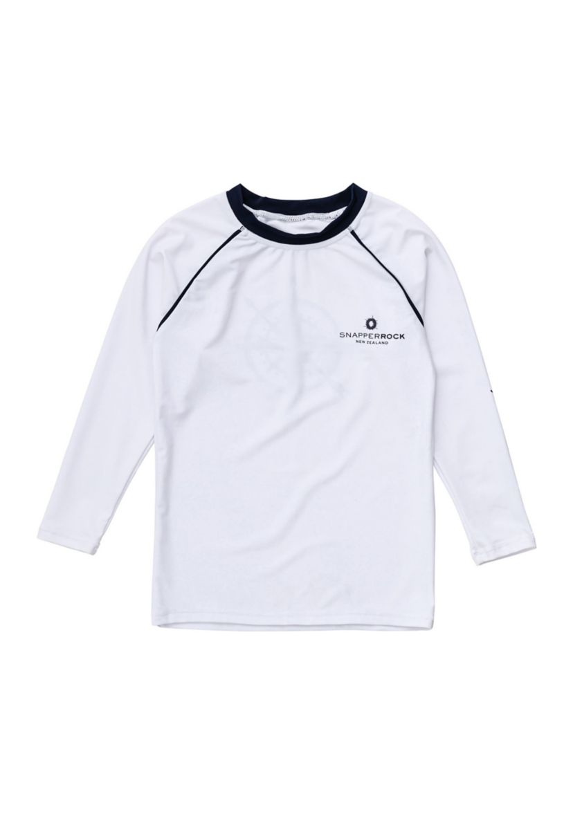 Boys 7-16 Compass Long Sleeve Rash Top