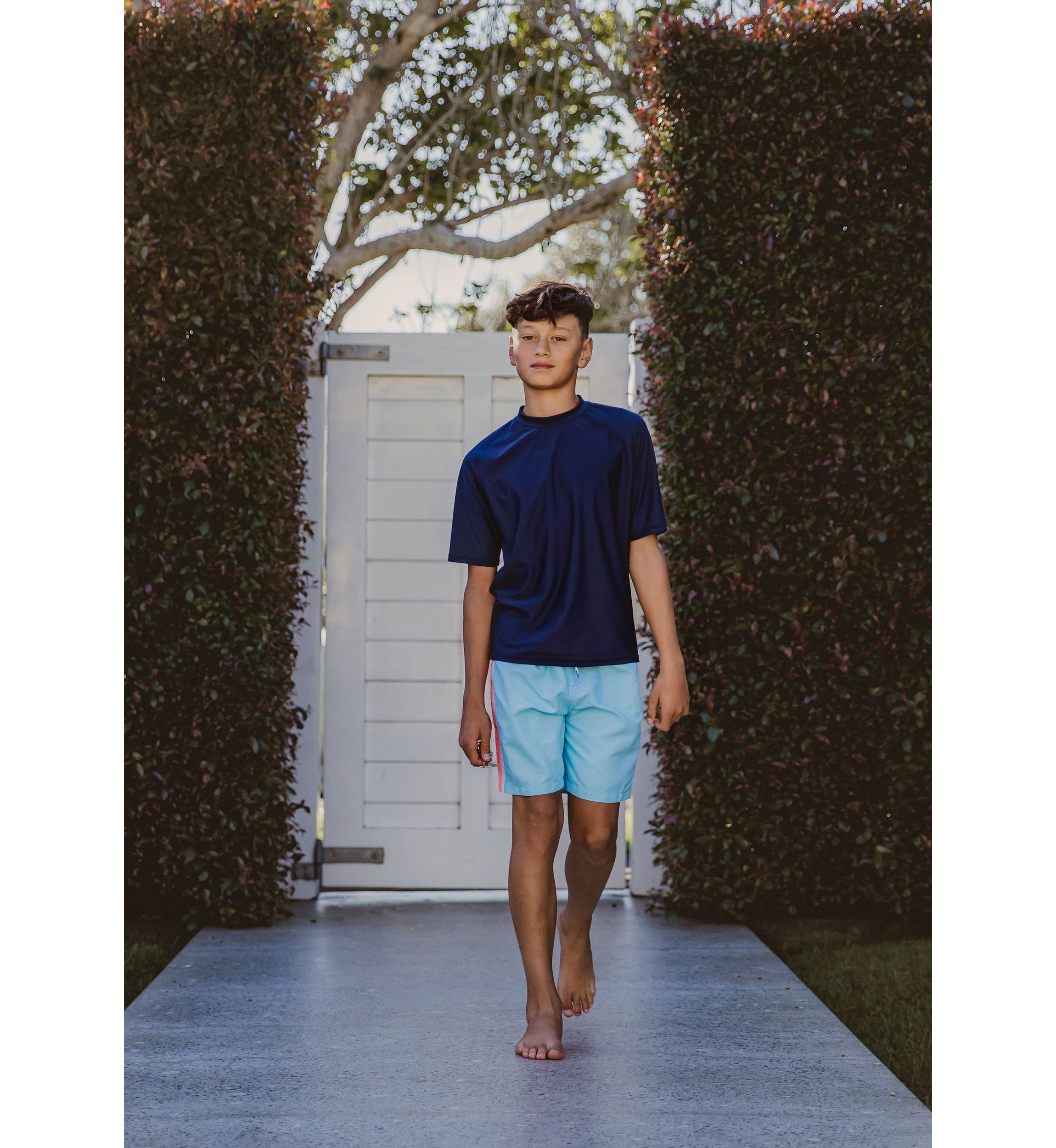 Boys 7-16 Short Sleeve Rash Top