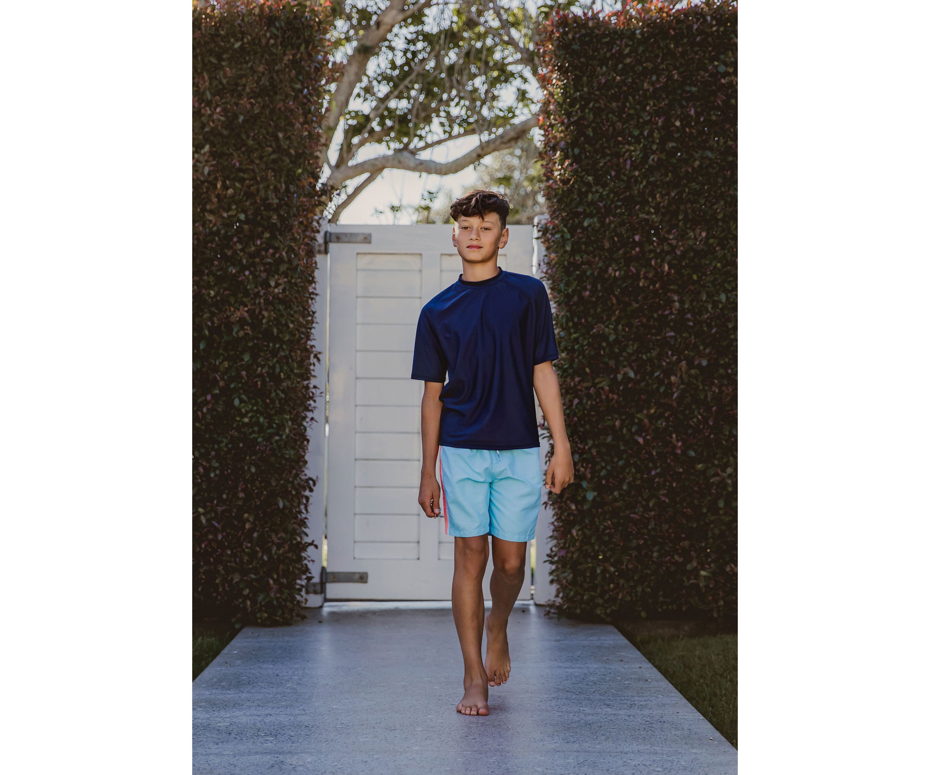Boys 7-16 Short Sleeve Rash Top