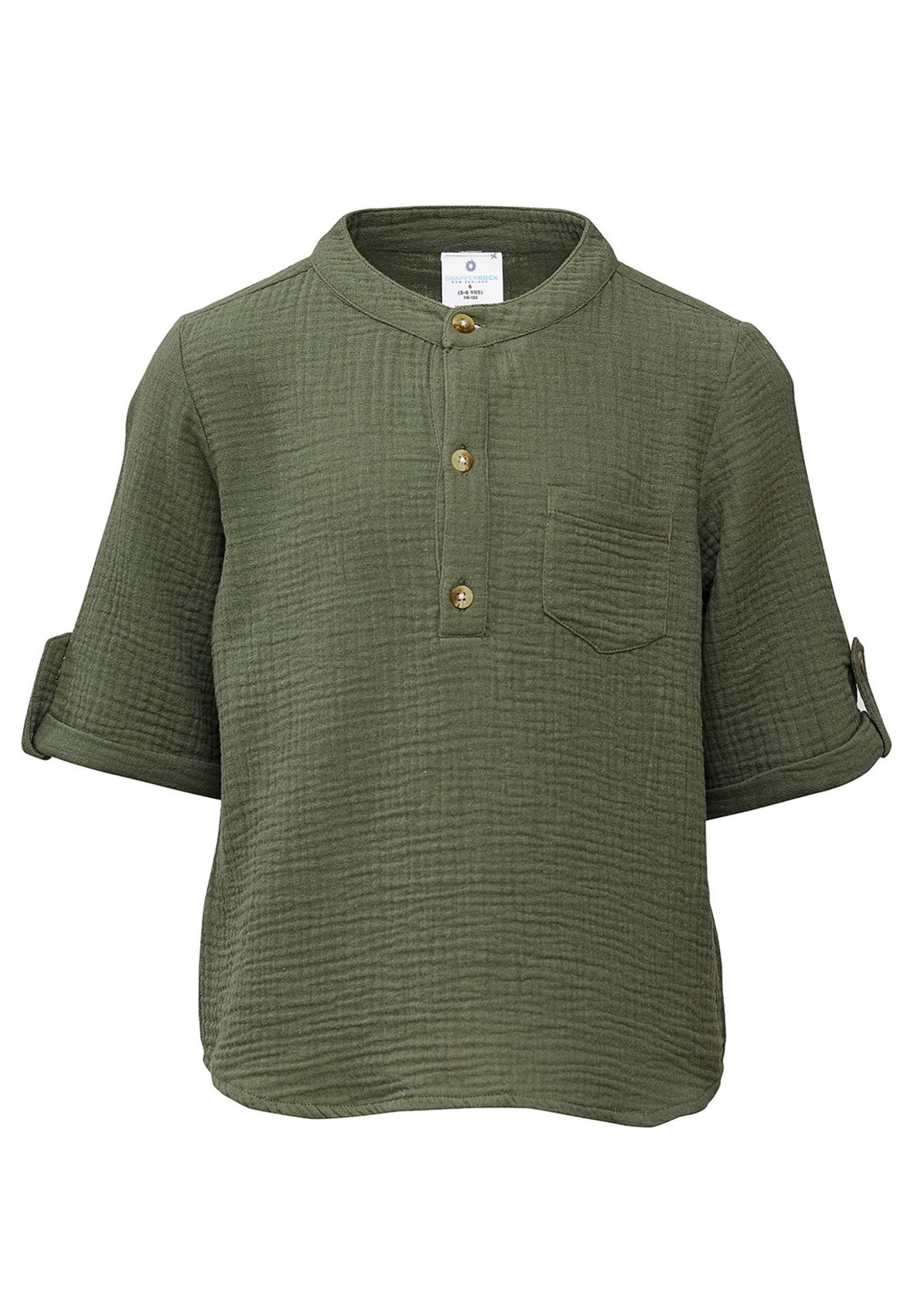 Frankie Safari Green Resort Shirt