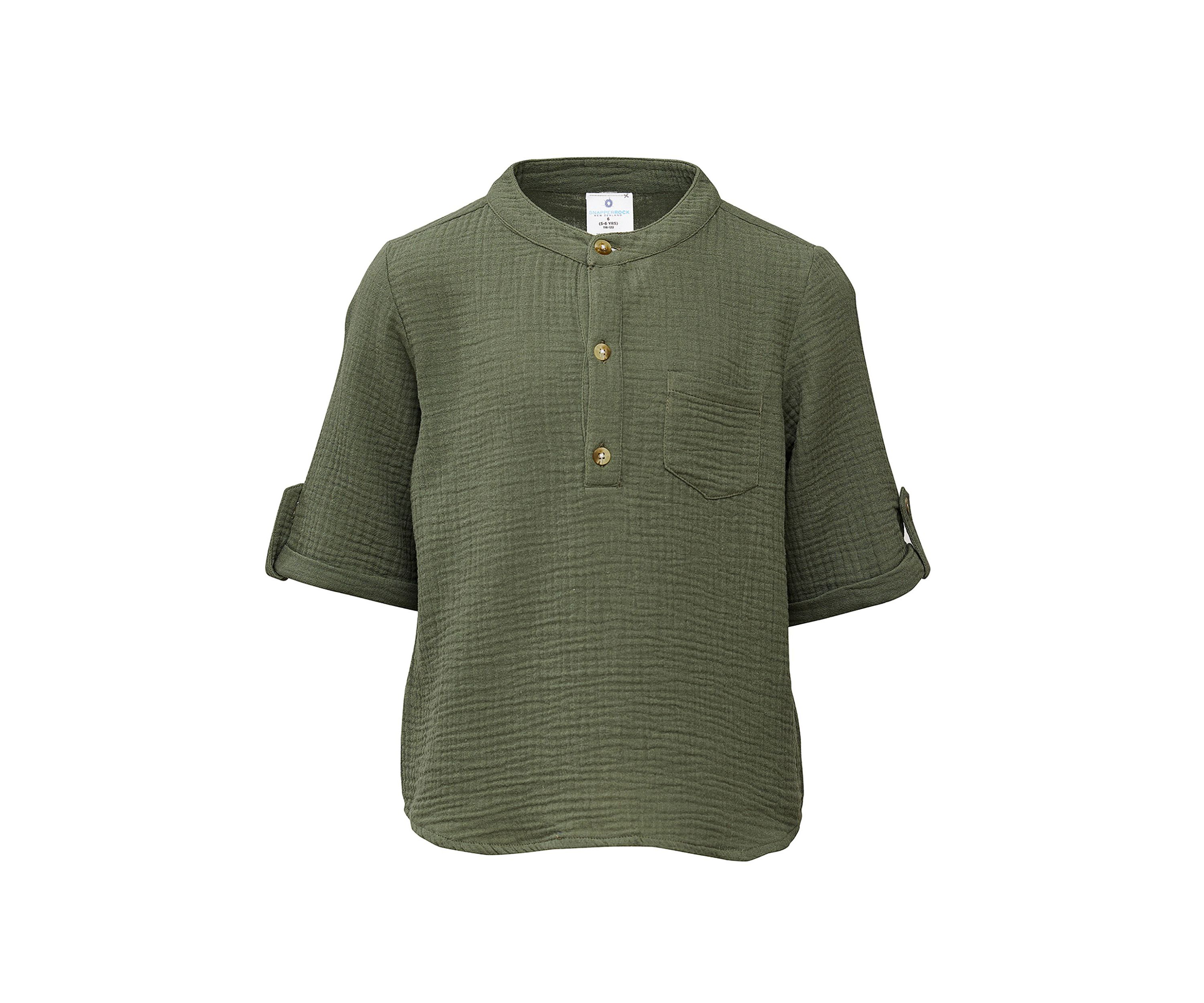 Frankie Safari Green Resort Shirt