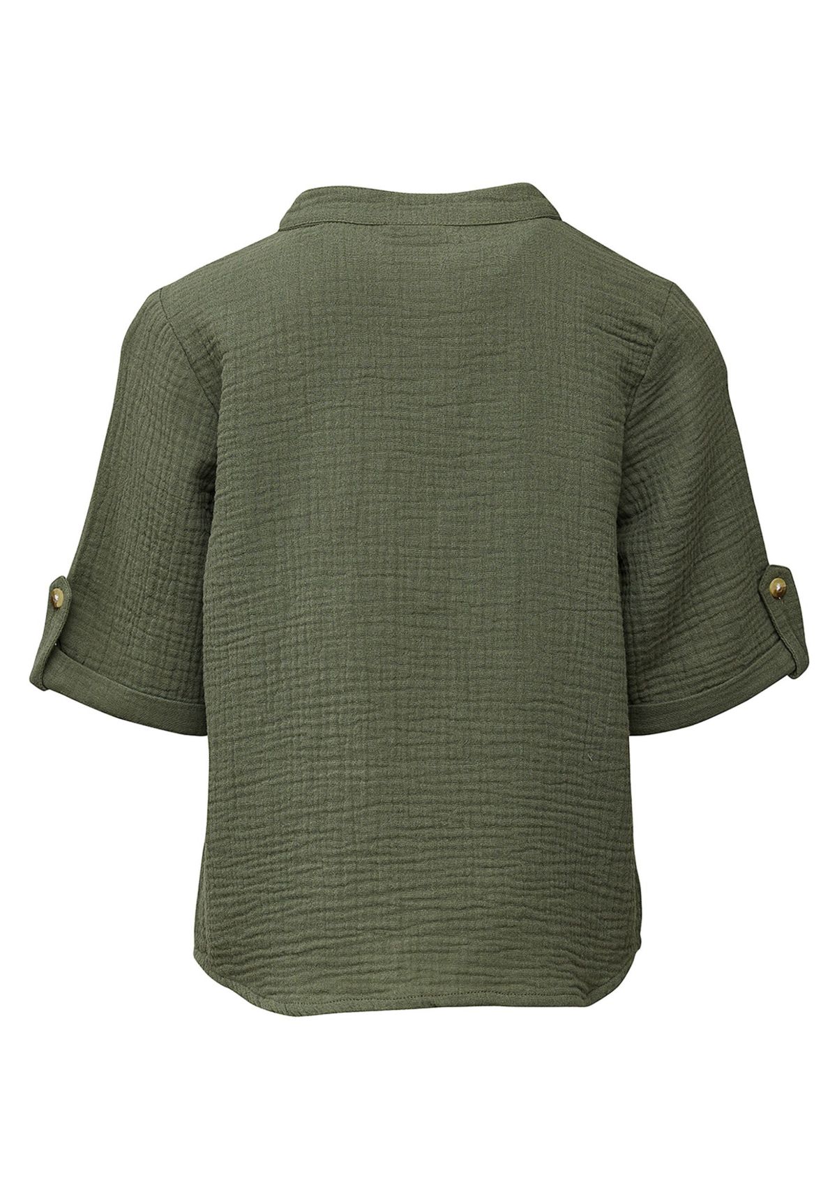 Frankie Safari Green Resort Shirt