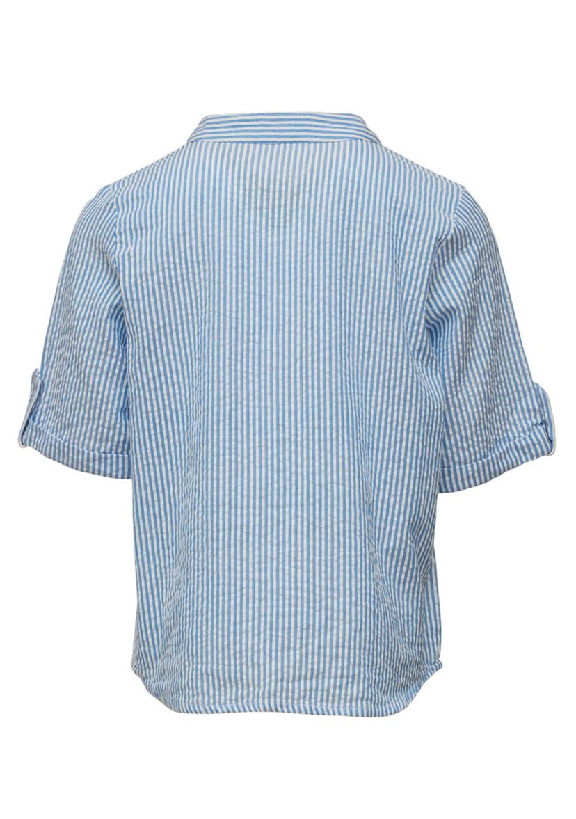 Frankie Seersucker Stripe Resort Shirt