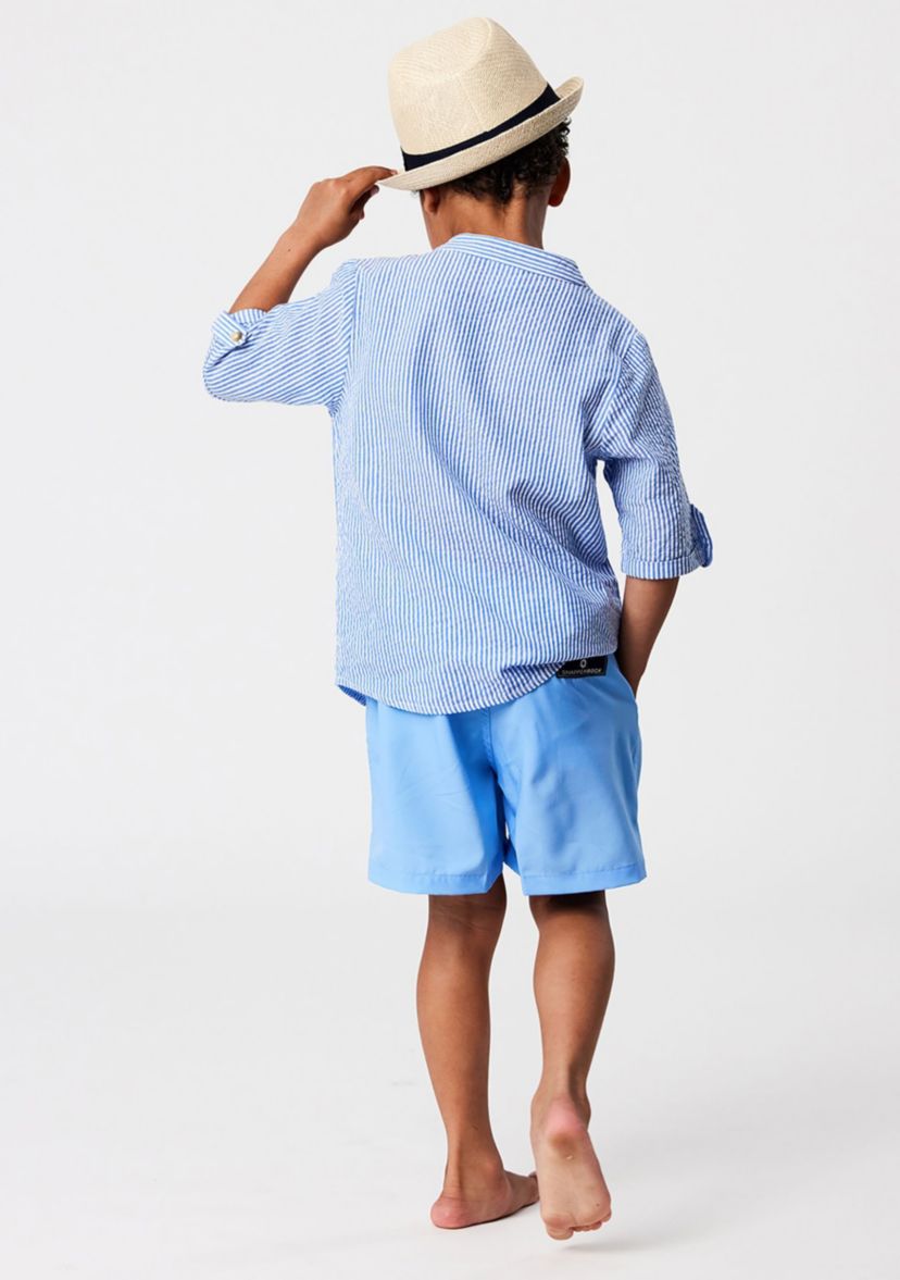Frankie Seersucker Stripe Resort Shirt