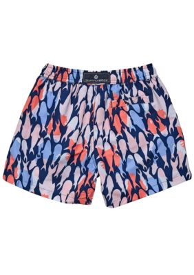 Fish Frenzy Volley Board Shorts