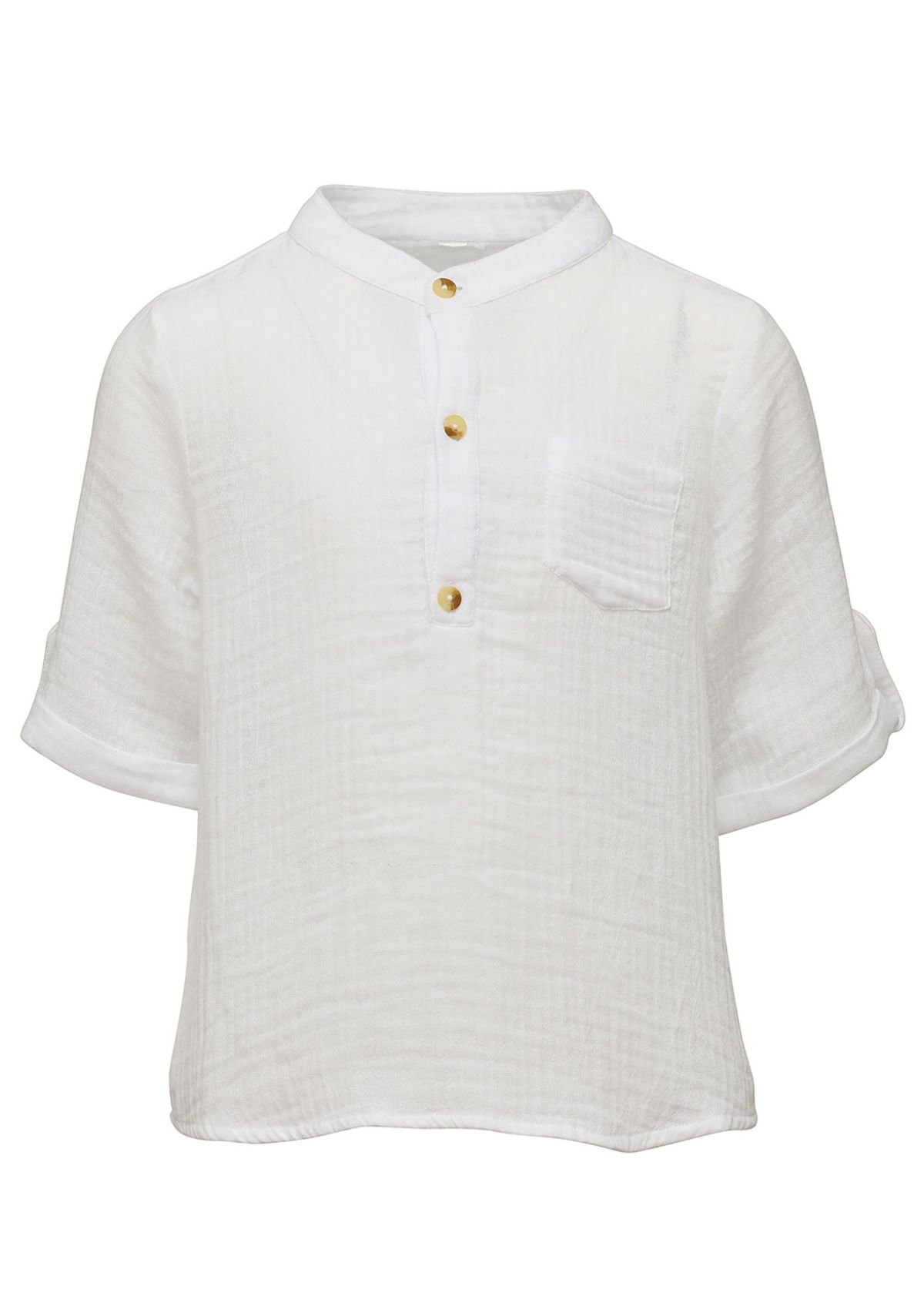 Frankie White Resort Shirt