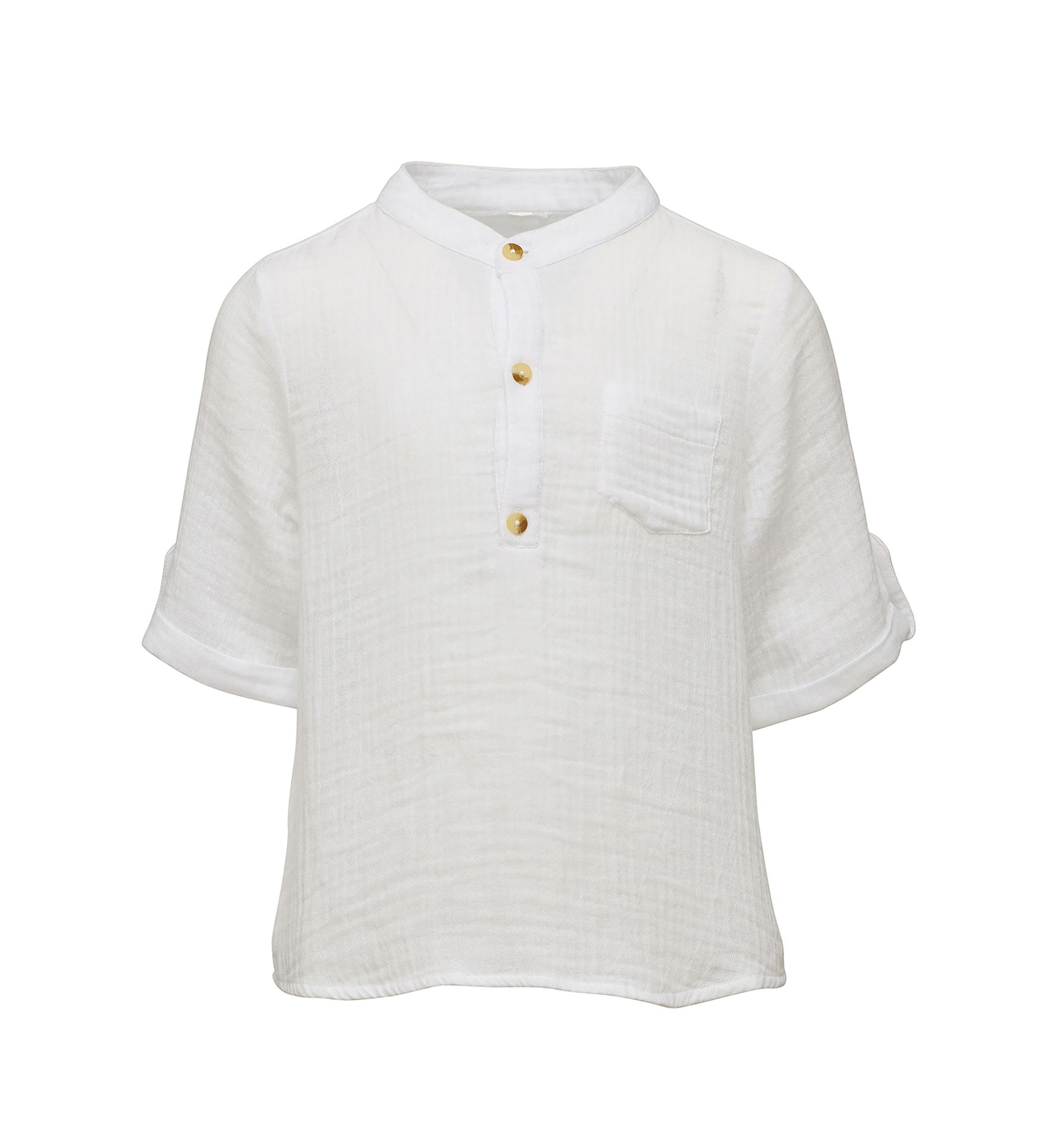 Frankie White Resort Shirt