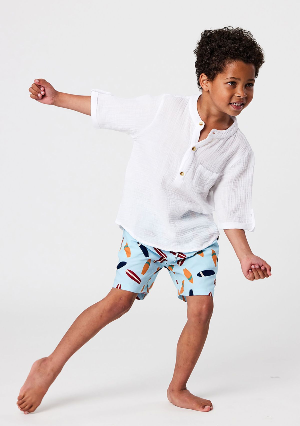 Frankie White Resort Shirt