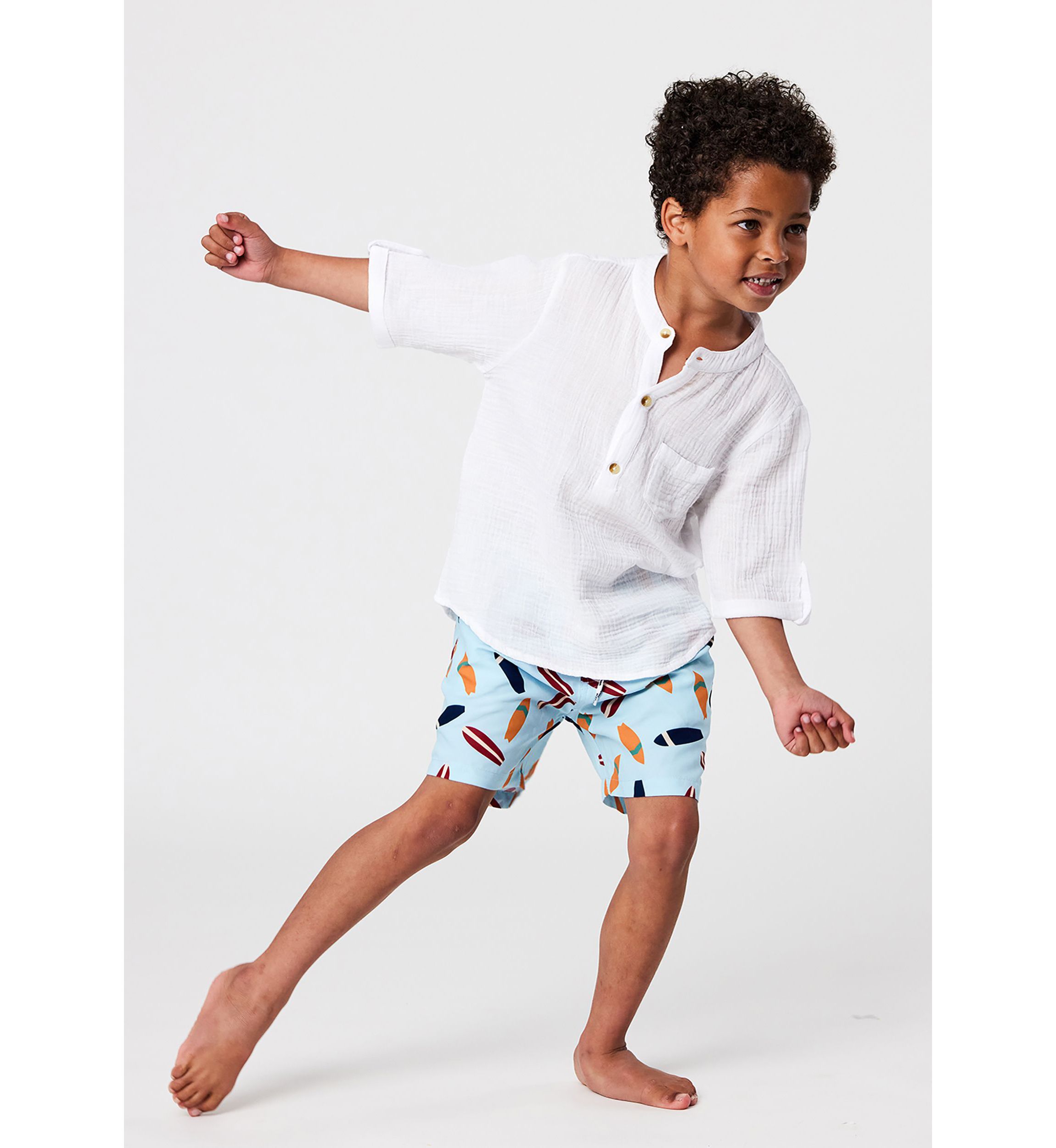 Frankie White Resort Shirt