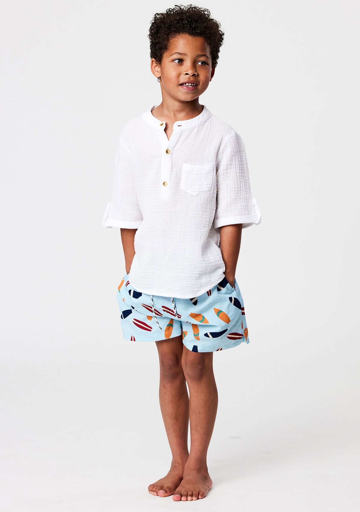 Frankie White Resort Shirt
