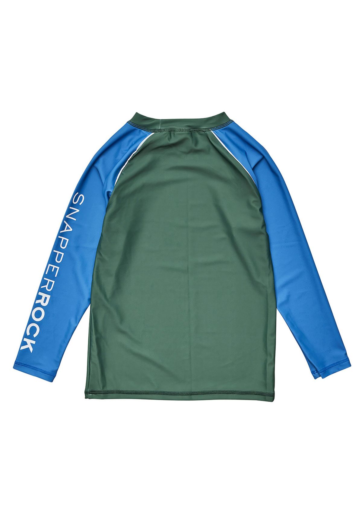 Olive Blue Sleeve LS Rash Top