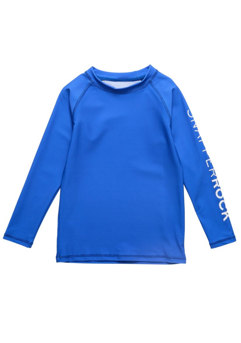Marine Blue LS Rash Top