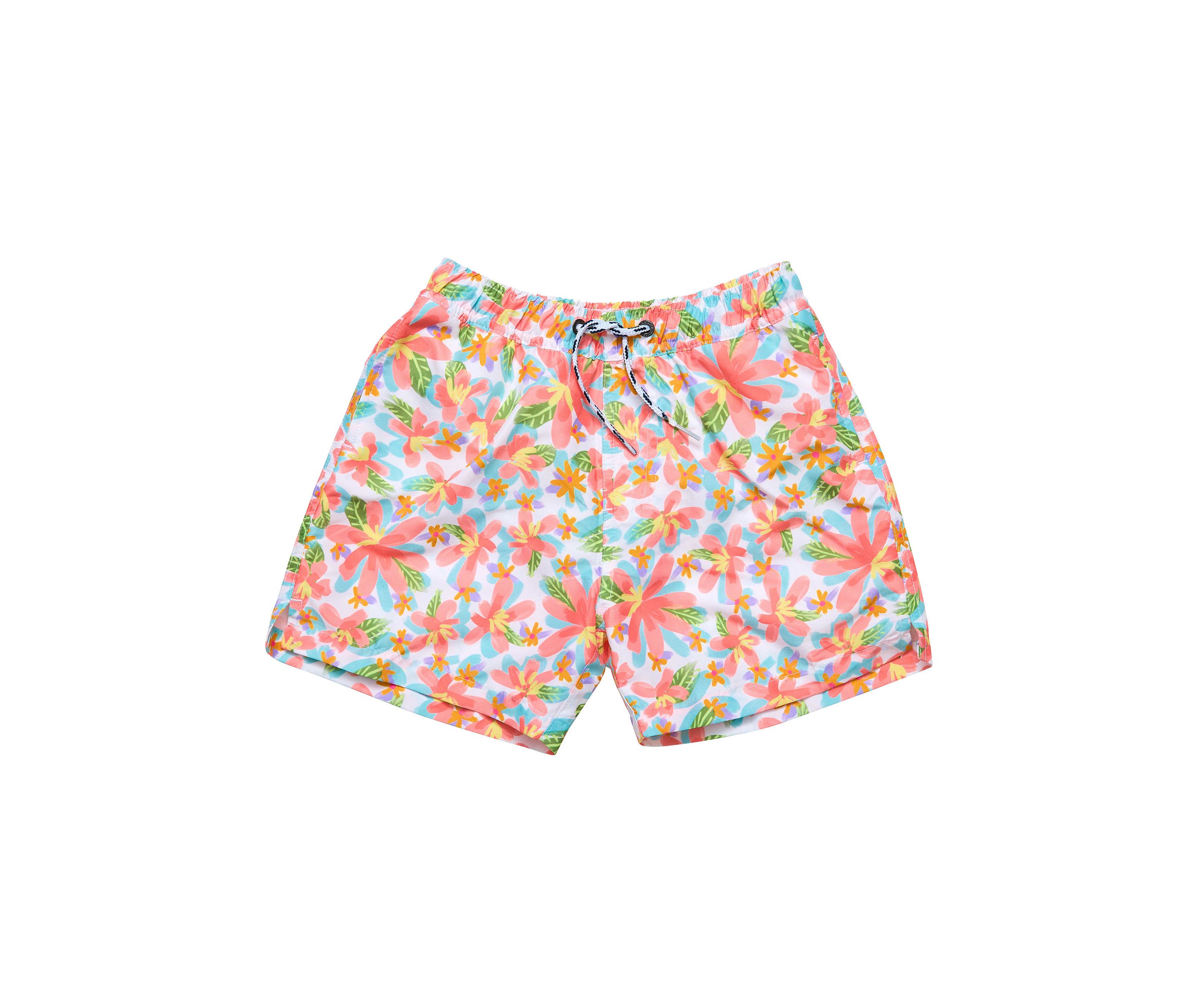 Hawaiian Luau Sustainable Swim Short