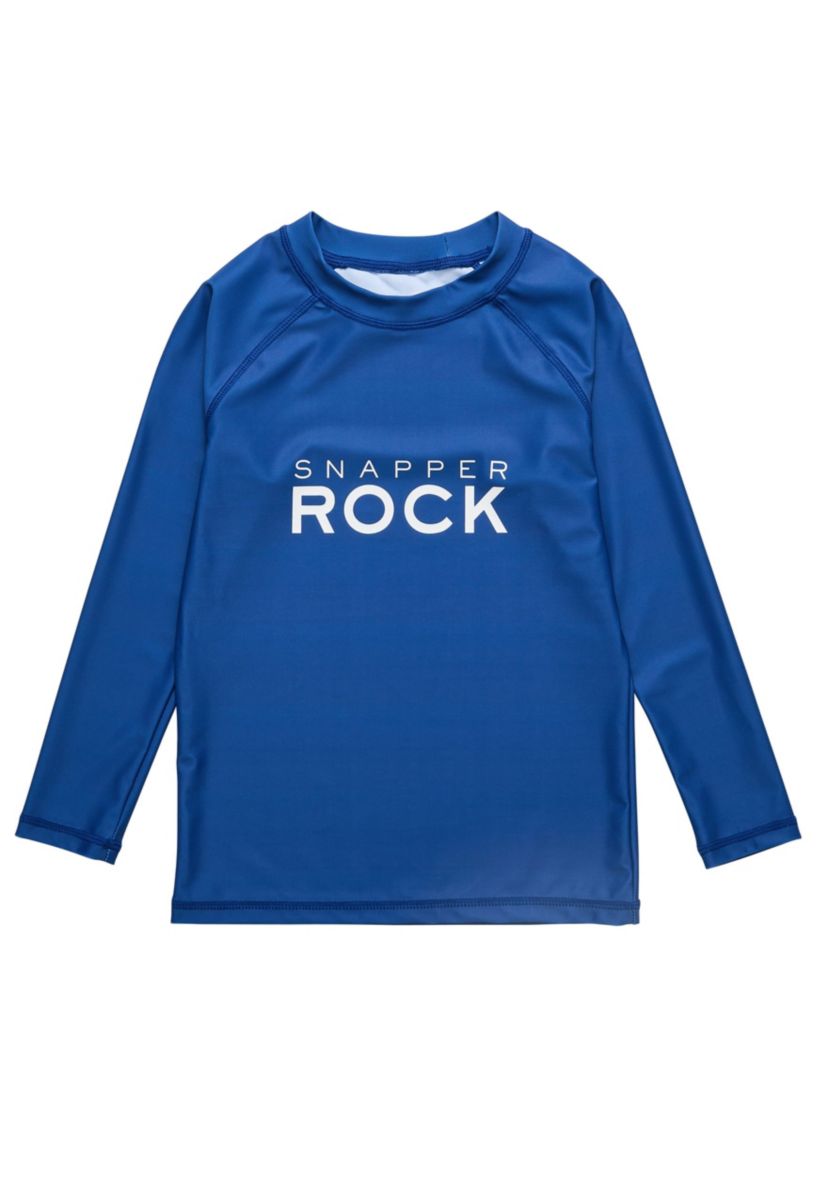 Denim Logo LS Rash Top