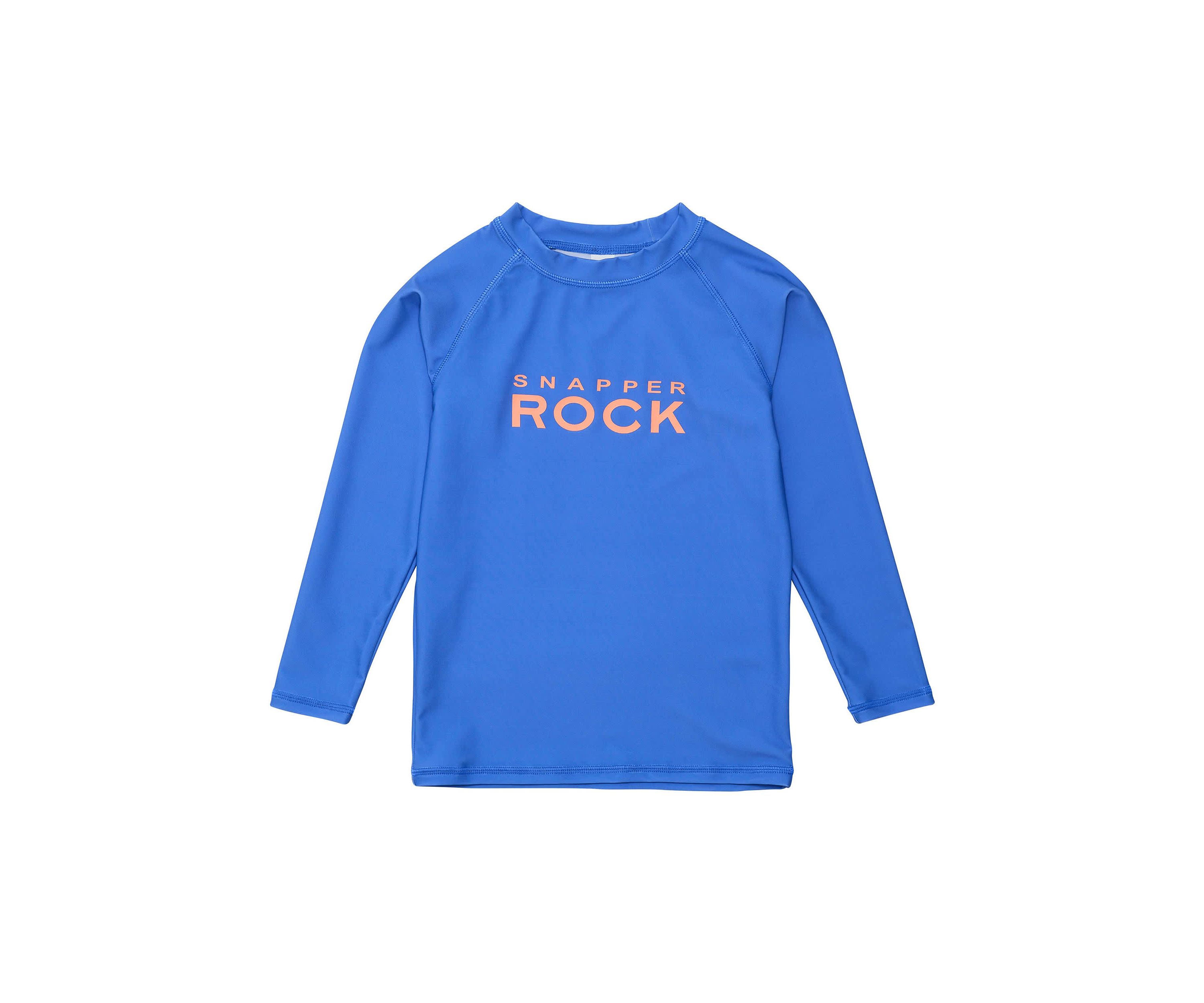 Azure Blue Sustainable LS Rash Top
