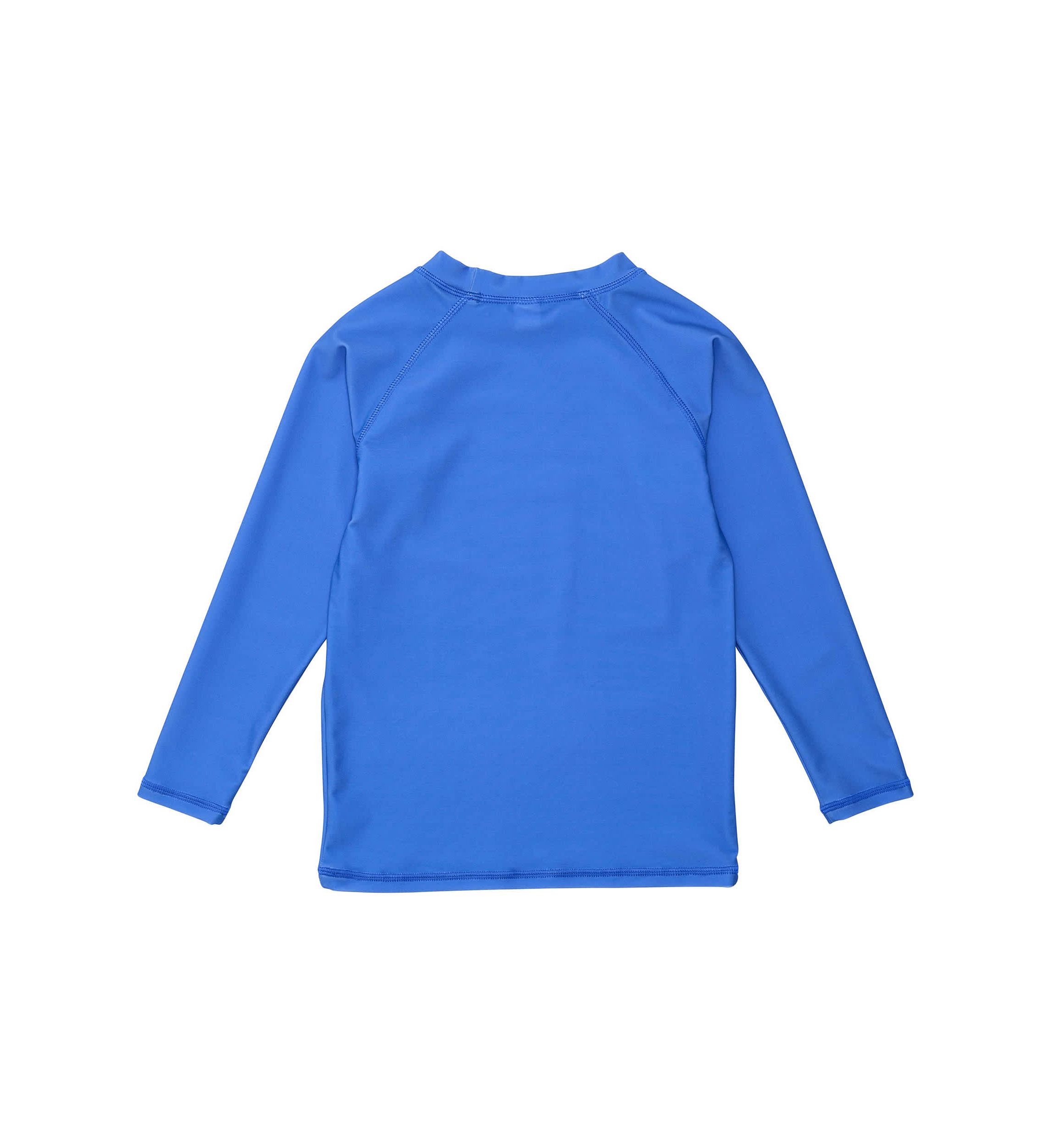 Azure Blue Sustainable LS Rash Top