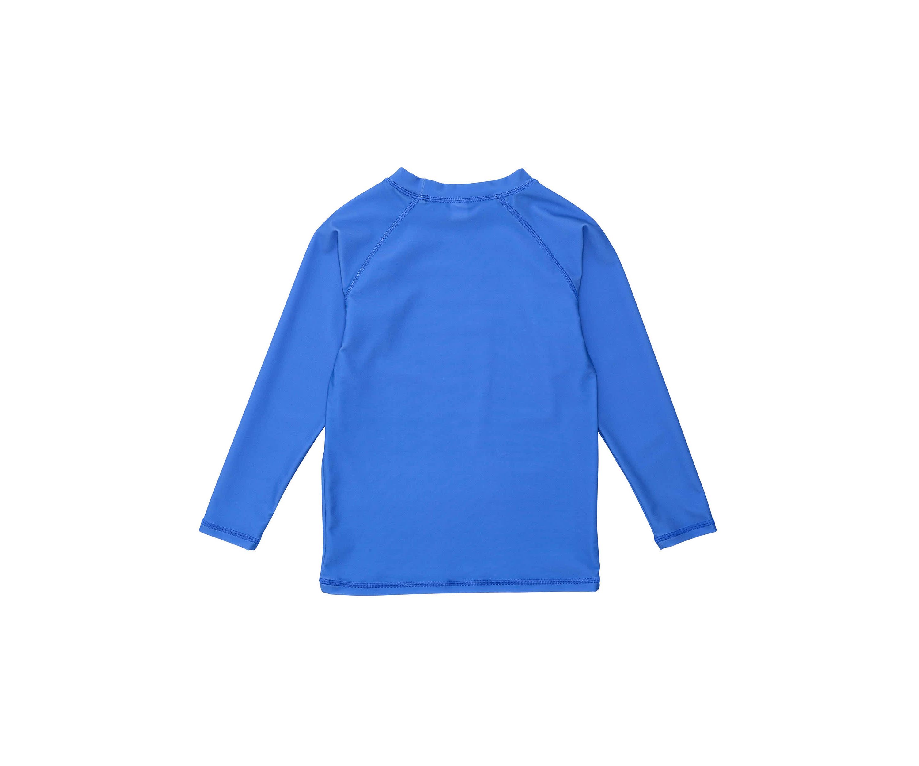 Azure Blue Sustainable LS Rash Top