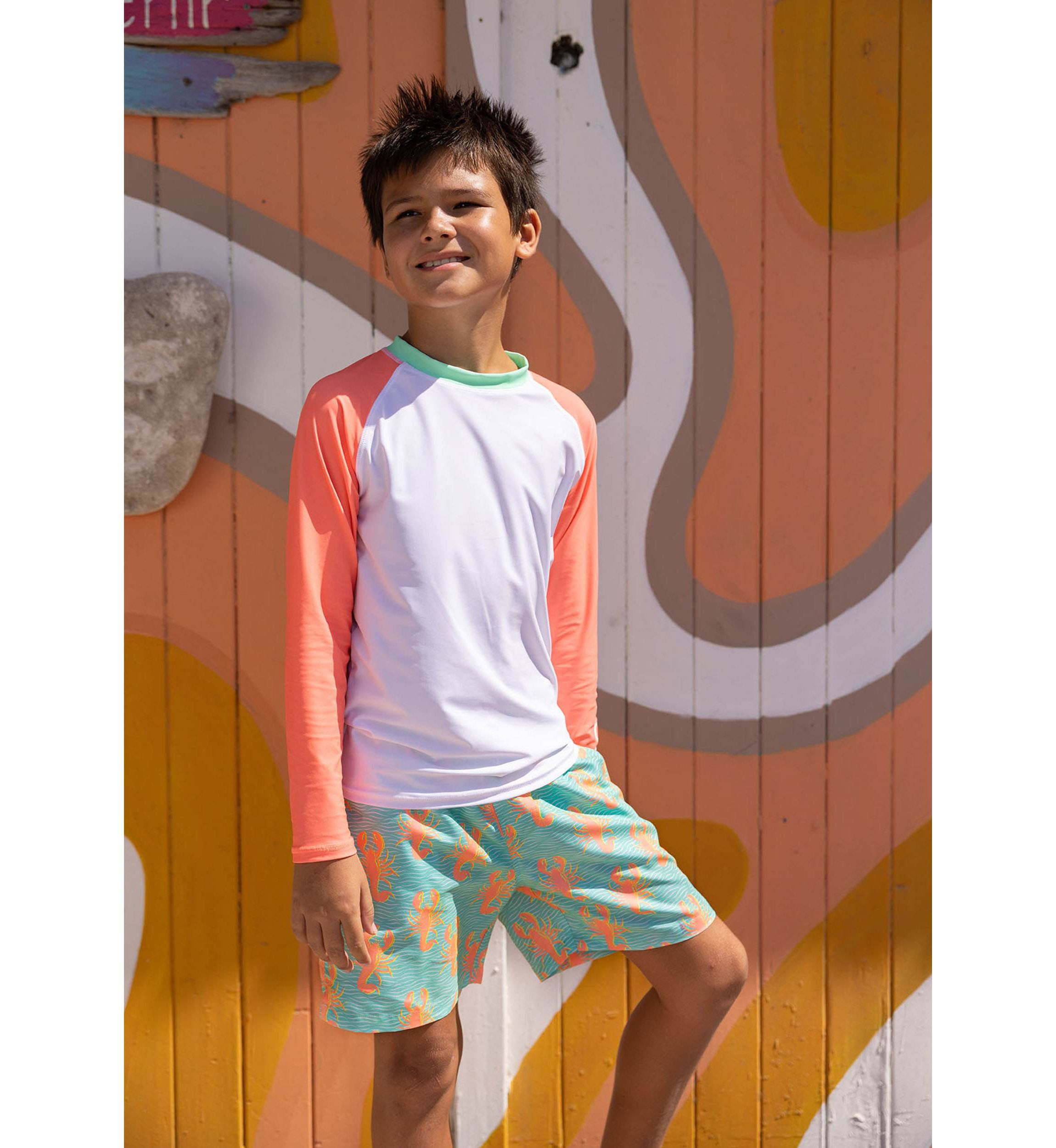 Ocean Clawed Swim Short