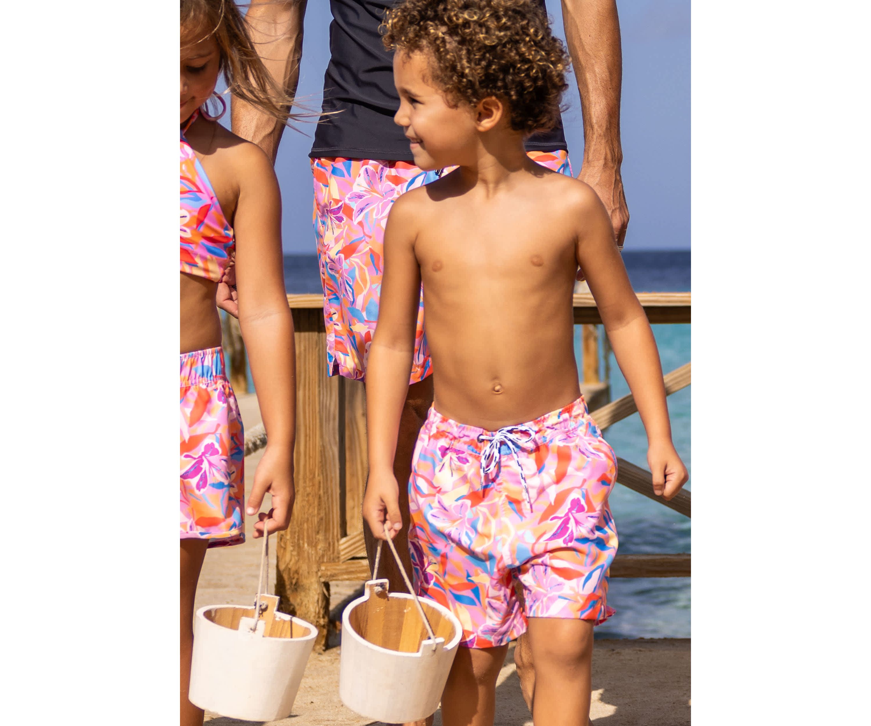 Blooming Sunset Sustainable Swim Short