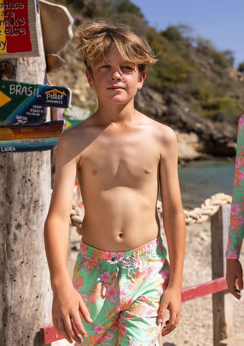 Coastal Shells Sustainable Swim Short