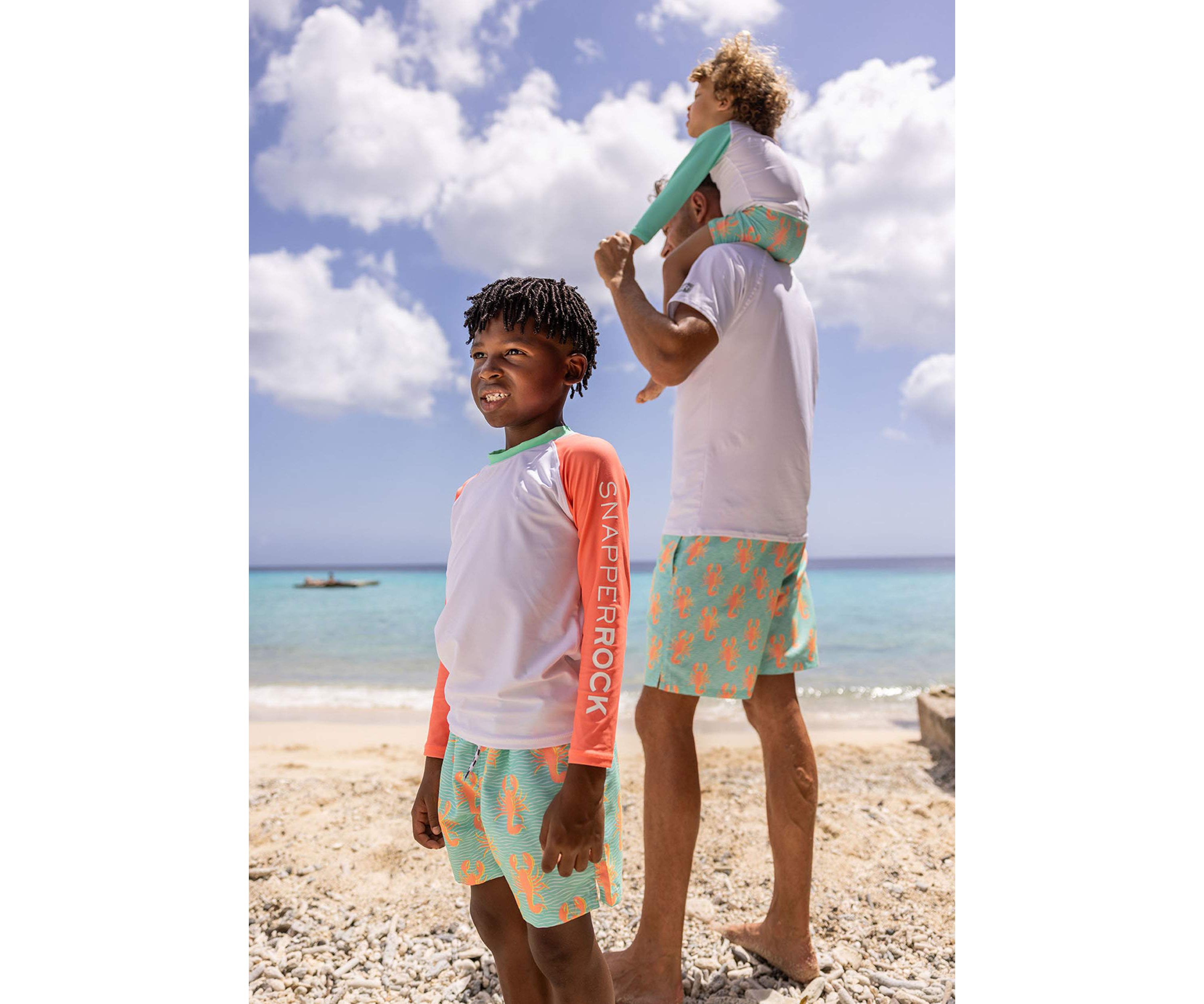 Coastal Shells Sustainable Swim Short