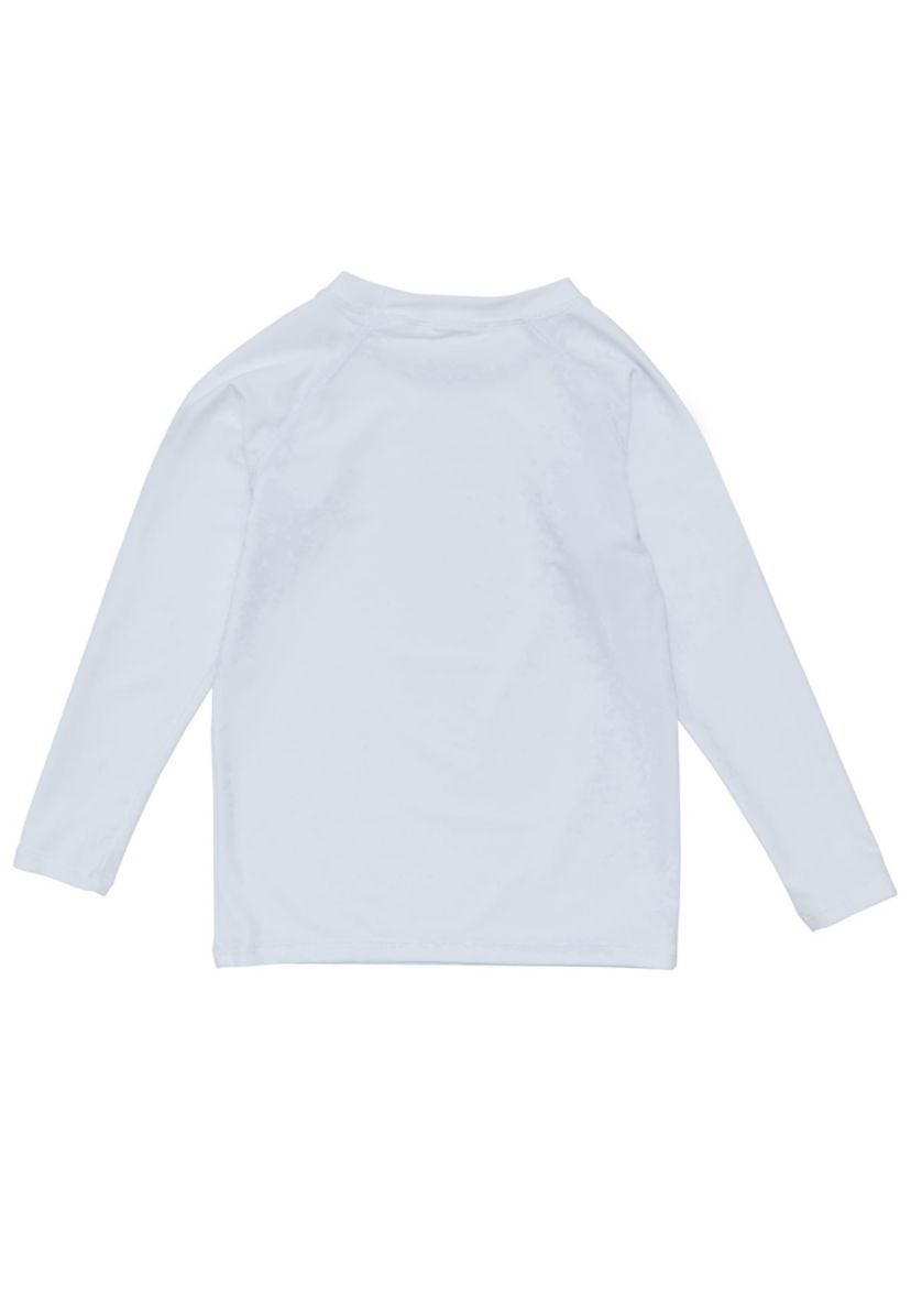 White LS Rash Top