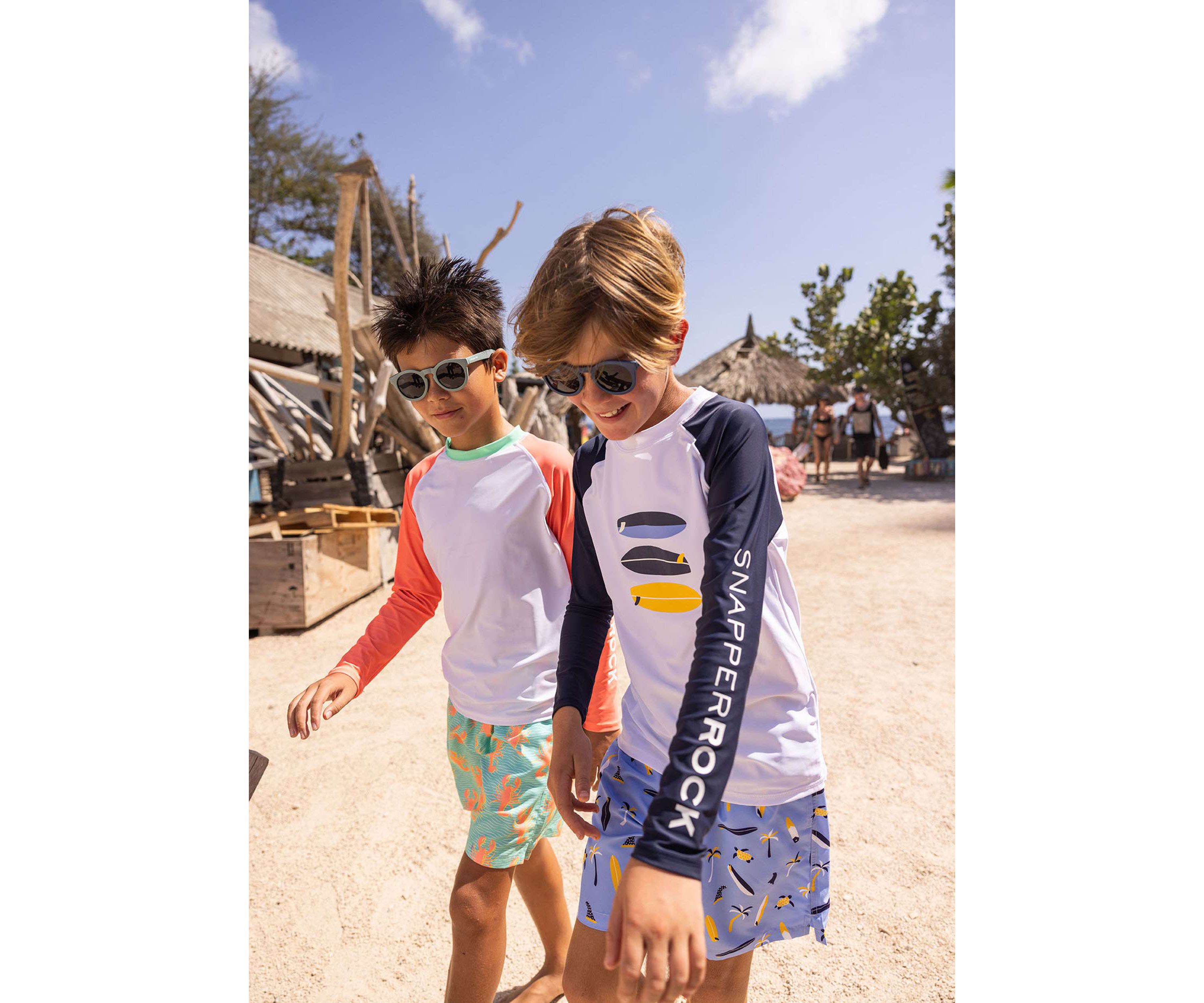 Wave Break LS Rash Top