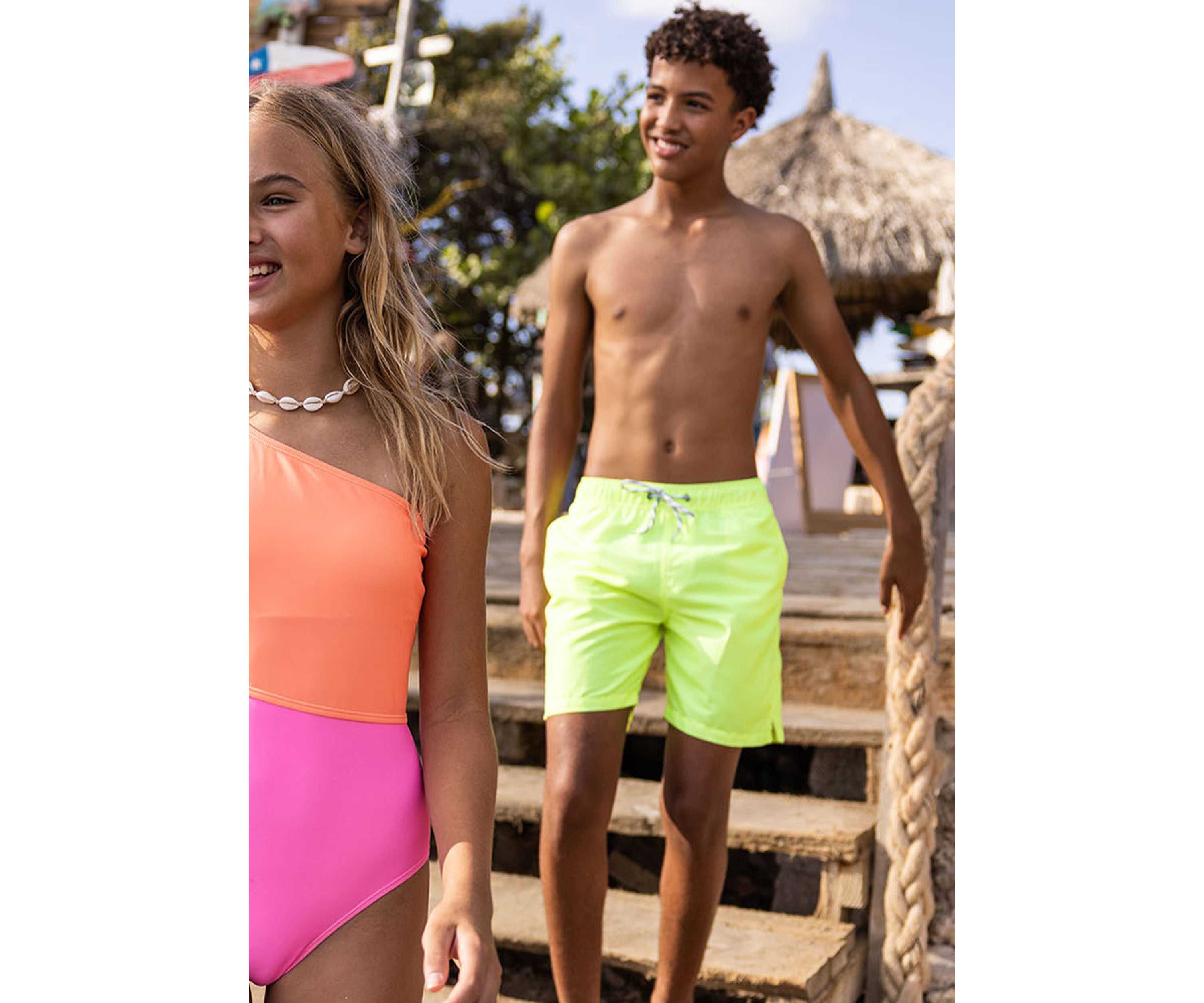 Citron Comfort Lined Swim Short