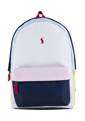 Ralph Lauren Childrenswear Kids Polo Color Backpack, Pink