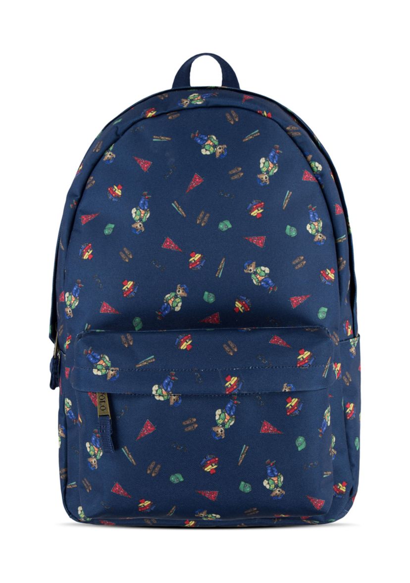Polo Bear Printed Backpack