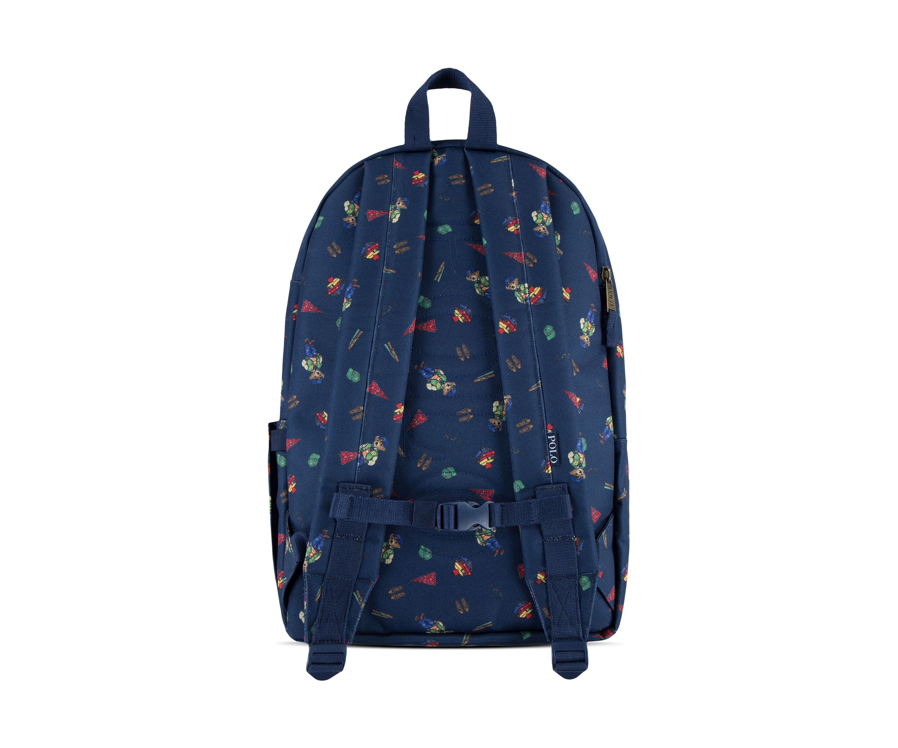 Polo Bear Printed Backpack