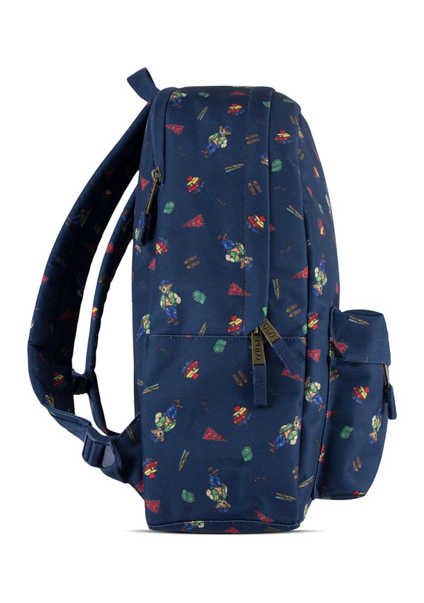 Polo Bear Printed Backpack