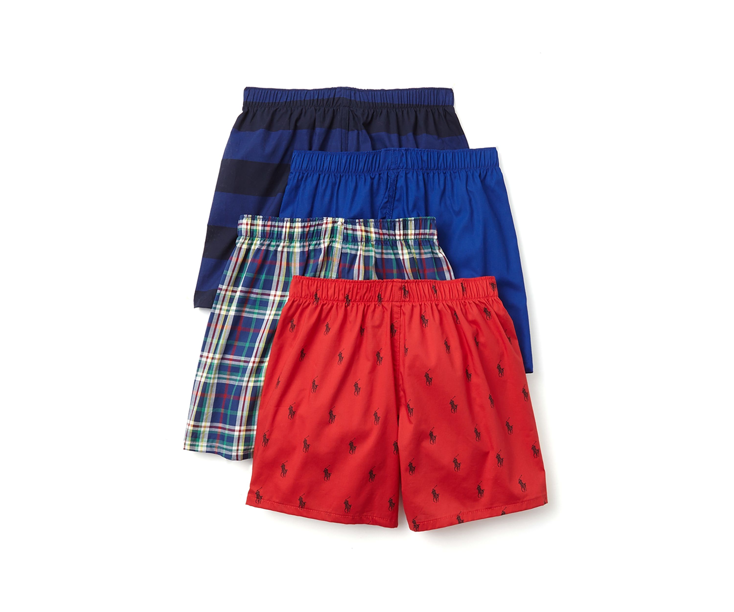 Boys 8-20 Woven Boxers - 4 Pack