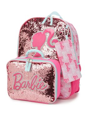 Barbie 5 Piece Backpack & Lunch Box Set